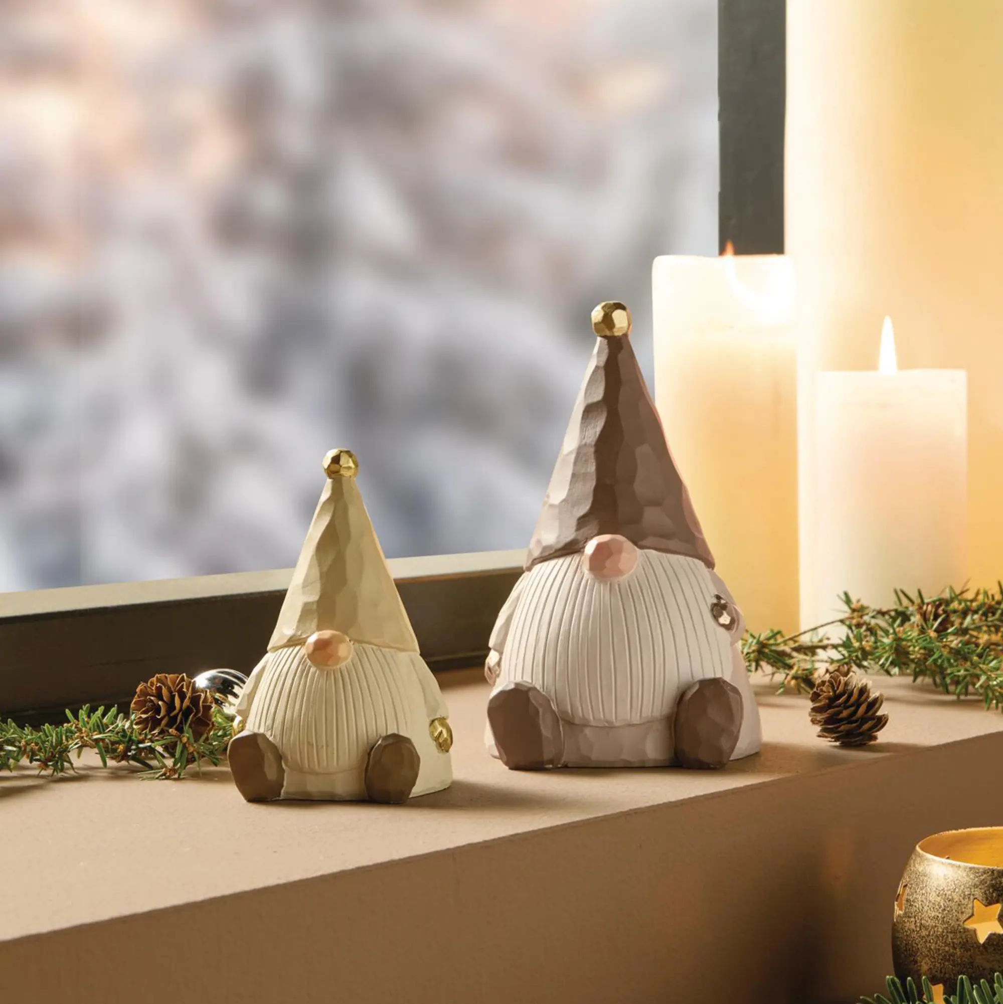Acheter Figurine décorative « Wichtel », lot de 2 dans la boutique en ligne de Frank Flechtwaren