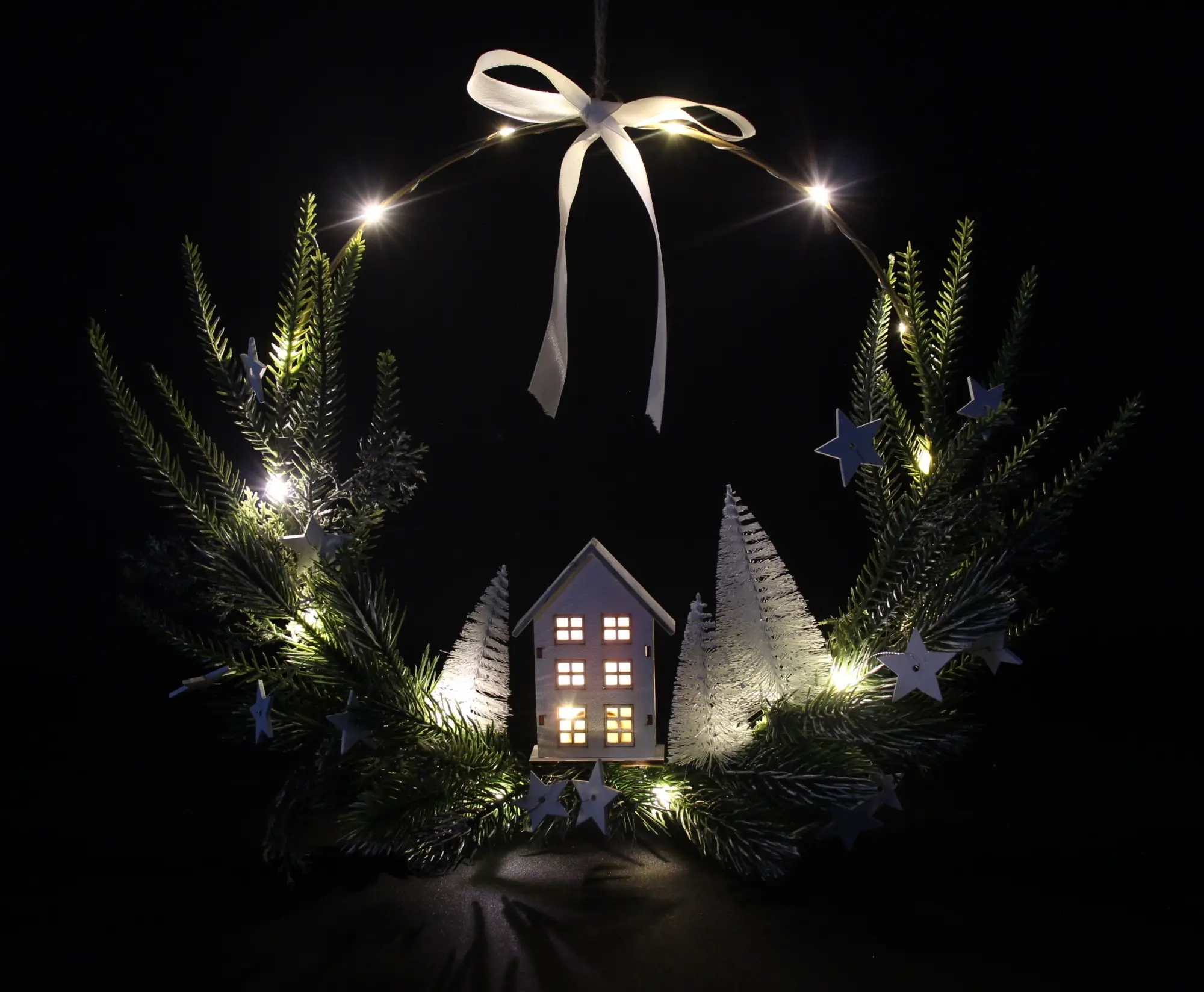 Acheter Anneau LED "hiver" dans la boutique en ligne de Frank Flechtwaren pour Anneaux de décoration Acheter Anneau LED "hiver" dans la boutique en ligne de Frank Flechtwaren pour Anneaux de décoration
