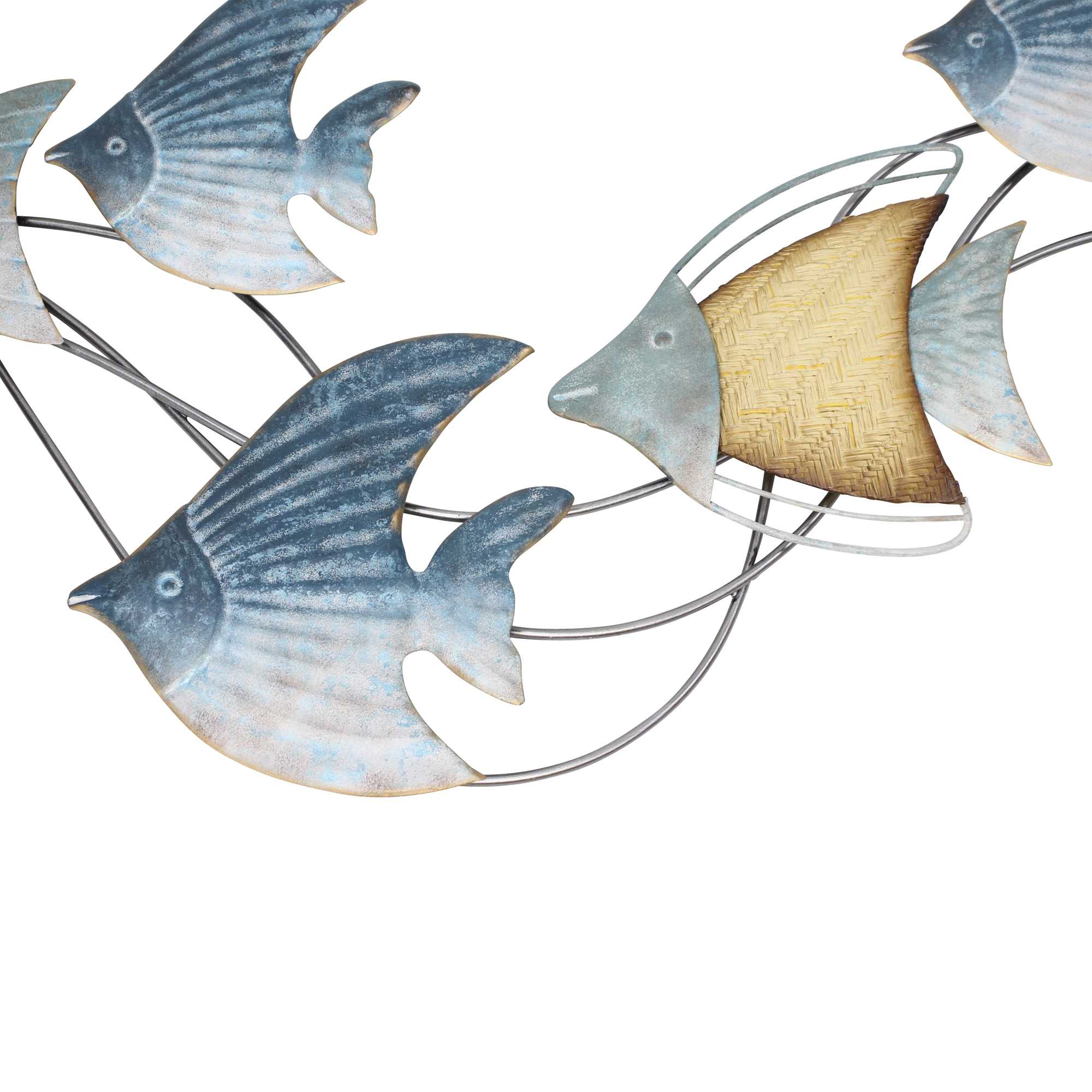 Acheter Décoration murale "banc de poissons"  dans la boutique en ligne de Frank Flechtwaren pour Décorations murales