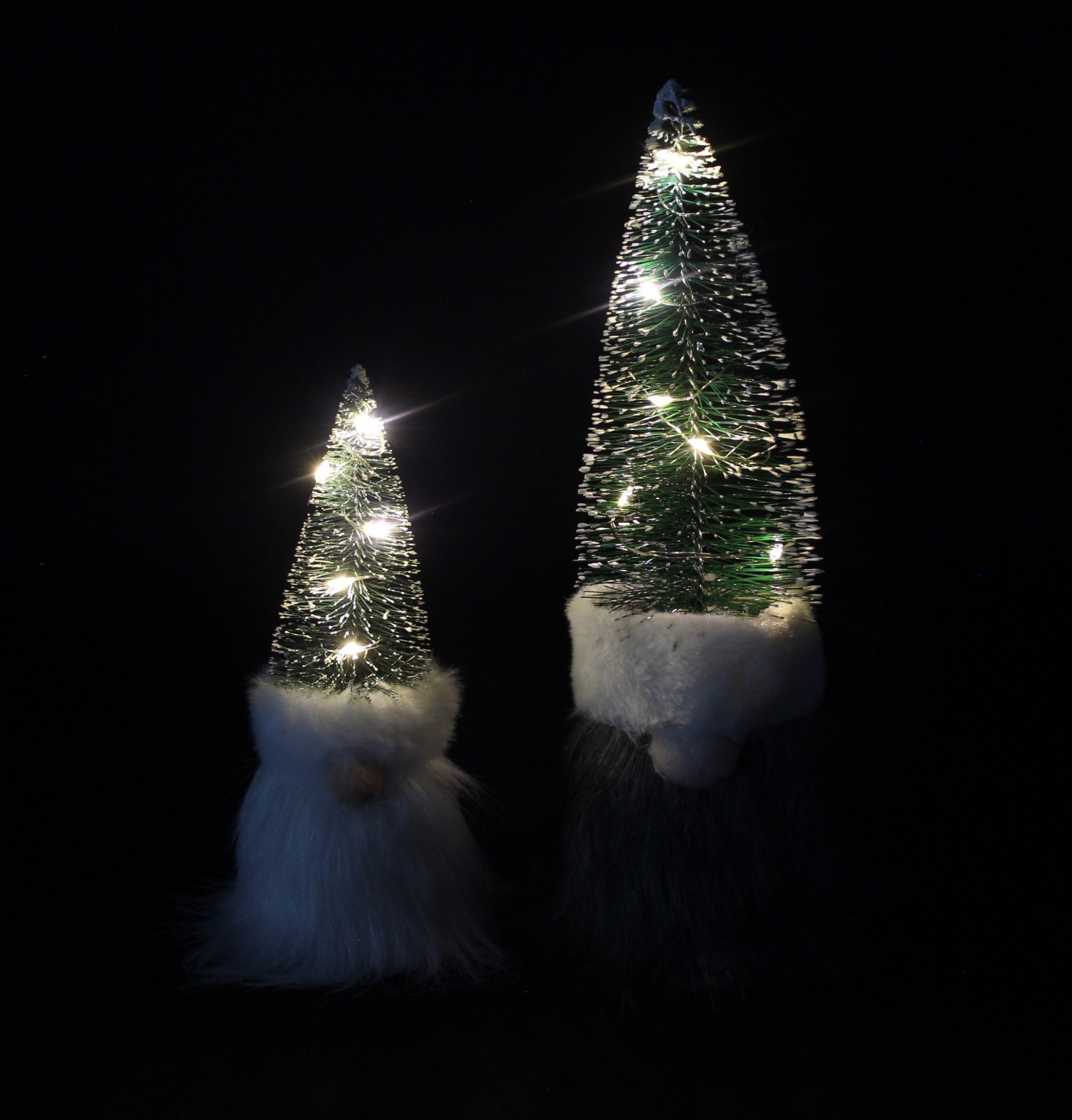 Acheter Lot de 2 lutins LED "sapin"  dans la boutique en ligne de Frank Flechtwaren pour Sapins