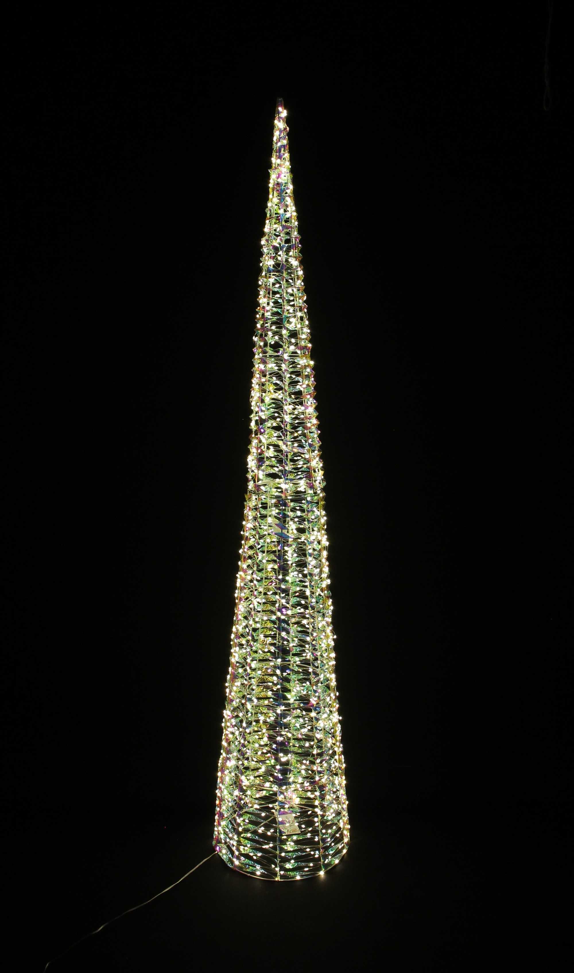 Acheter Cône LED "Rainbow ", grand  dans la boutique en ligne de Frank Flechtwaren pour Noël