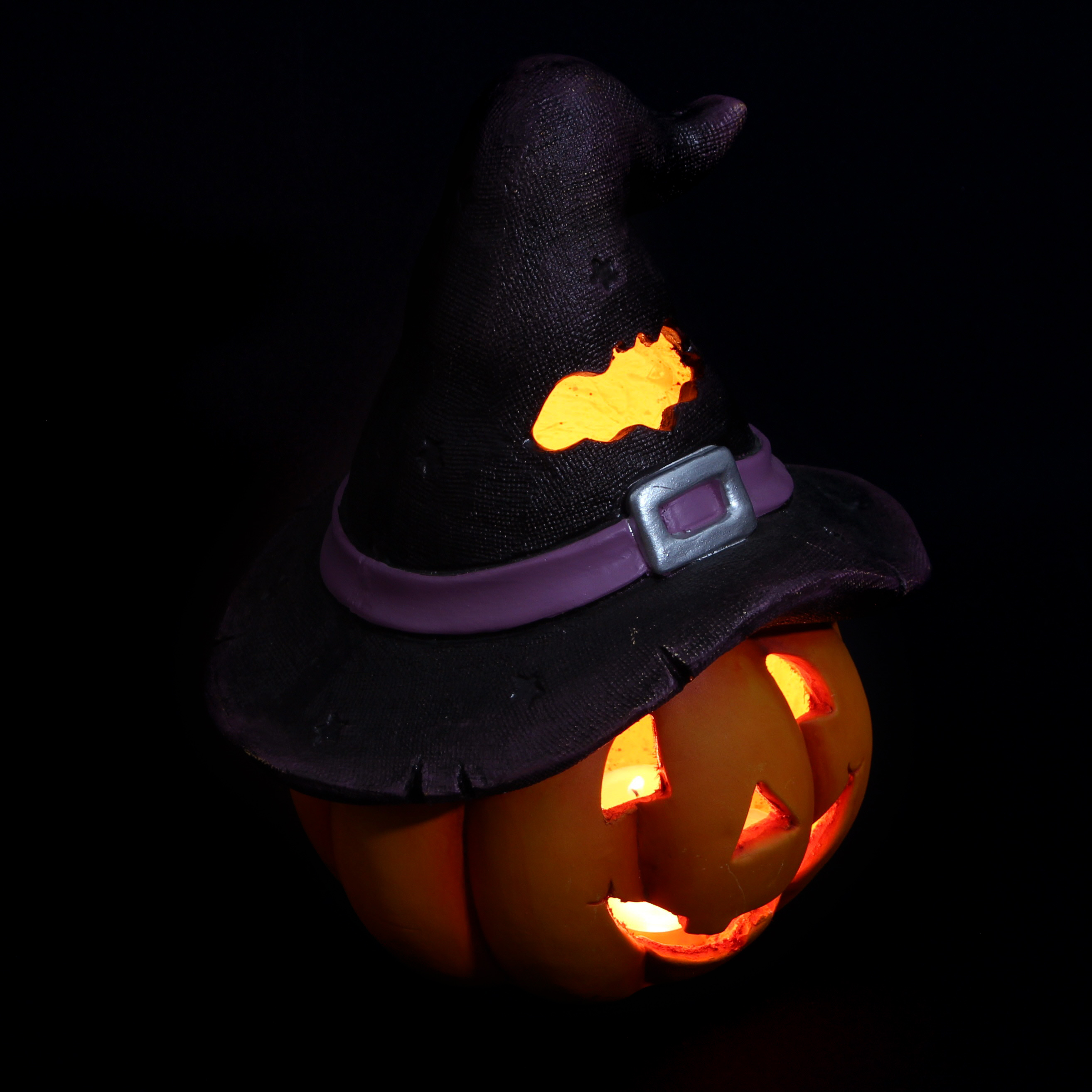 Acheter Lumignon citrouille "chapeau de sorcière"  dans la boutique en ligne de Frank Flechtwaren pour Jardin d'automne