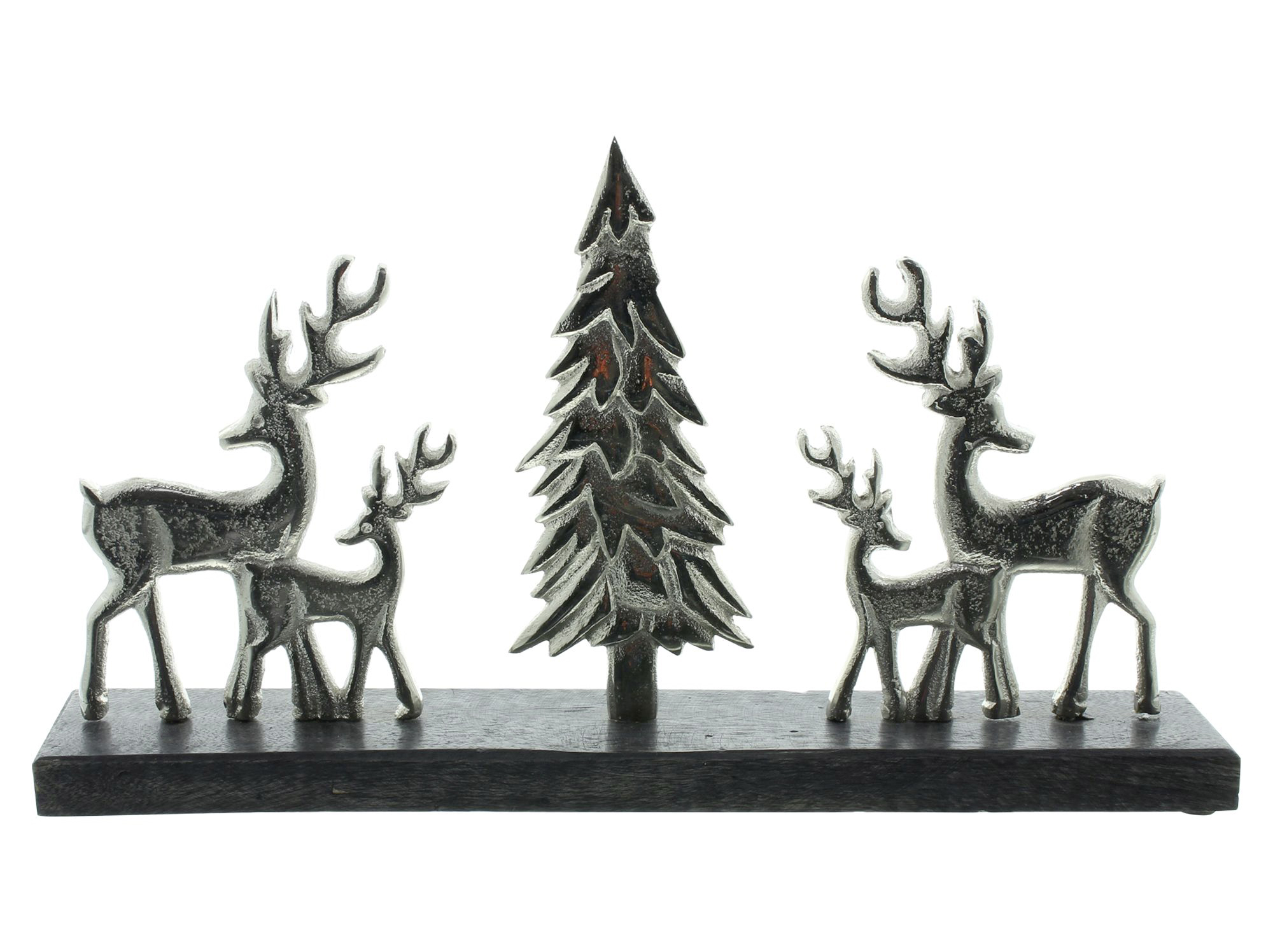Acheter Planche déco "renne &amp; sapin"  dans la boutique en ligne de Frank Flechtwaren pour Figurines
