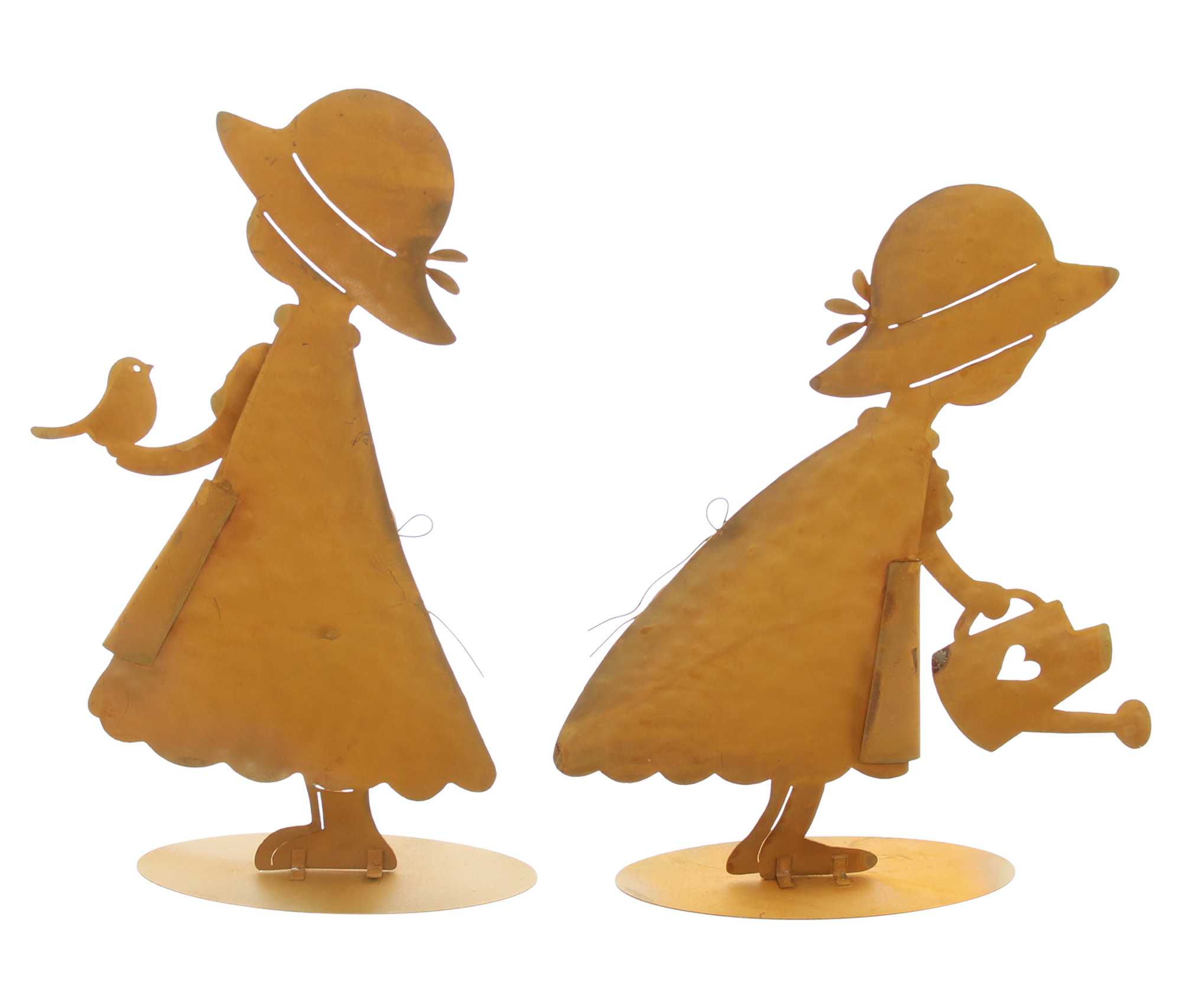 Acheter Lot de 2 figurines décoratives "fillettes"  dans la boutique en ligne de Frank Flechtwaren pour Pâques