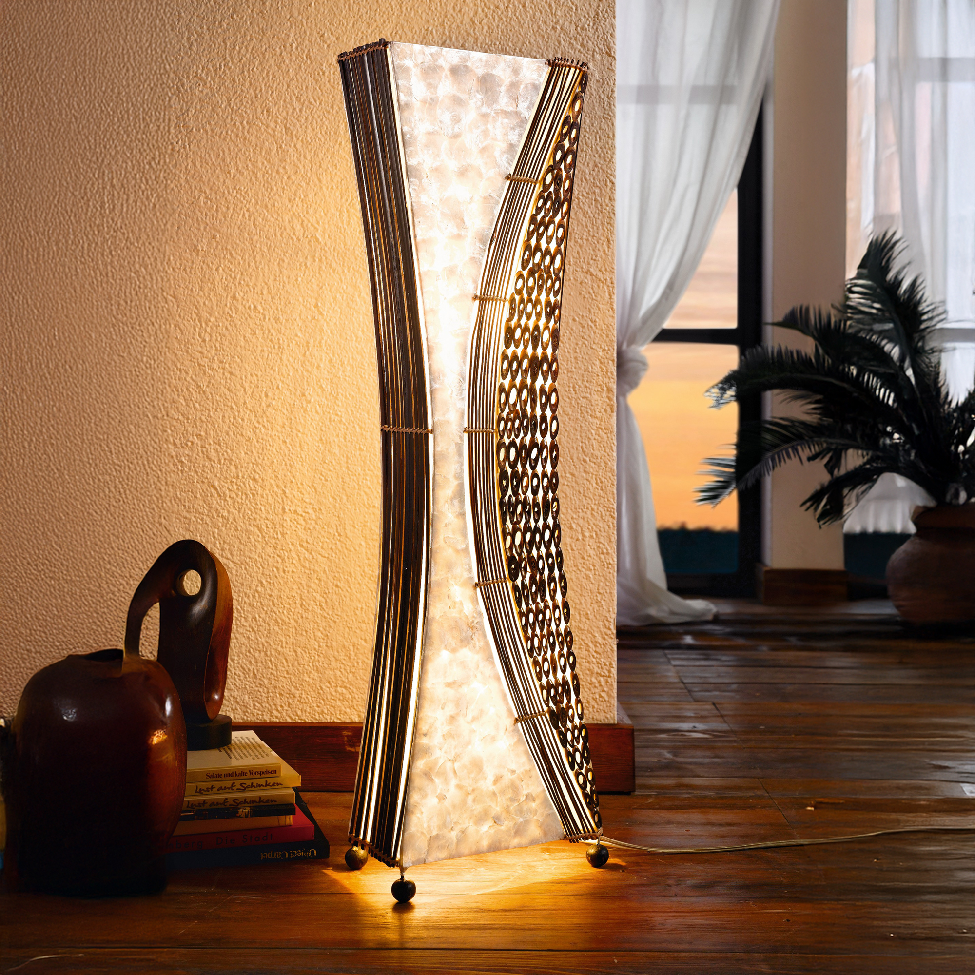 Acheter Lampadaire "Bali" dans la boutique en ligne de Frank Flechtwaren pour Salon Acheter Lampadaire "Bali" dans la boutique en ligne de Frank Flechtwaren pour Salon