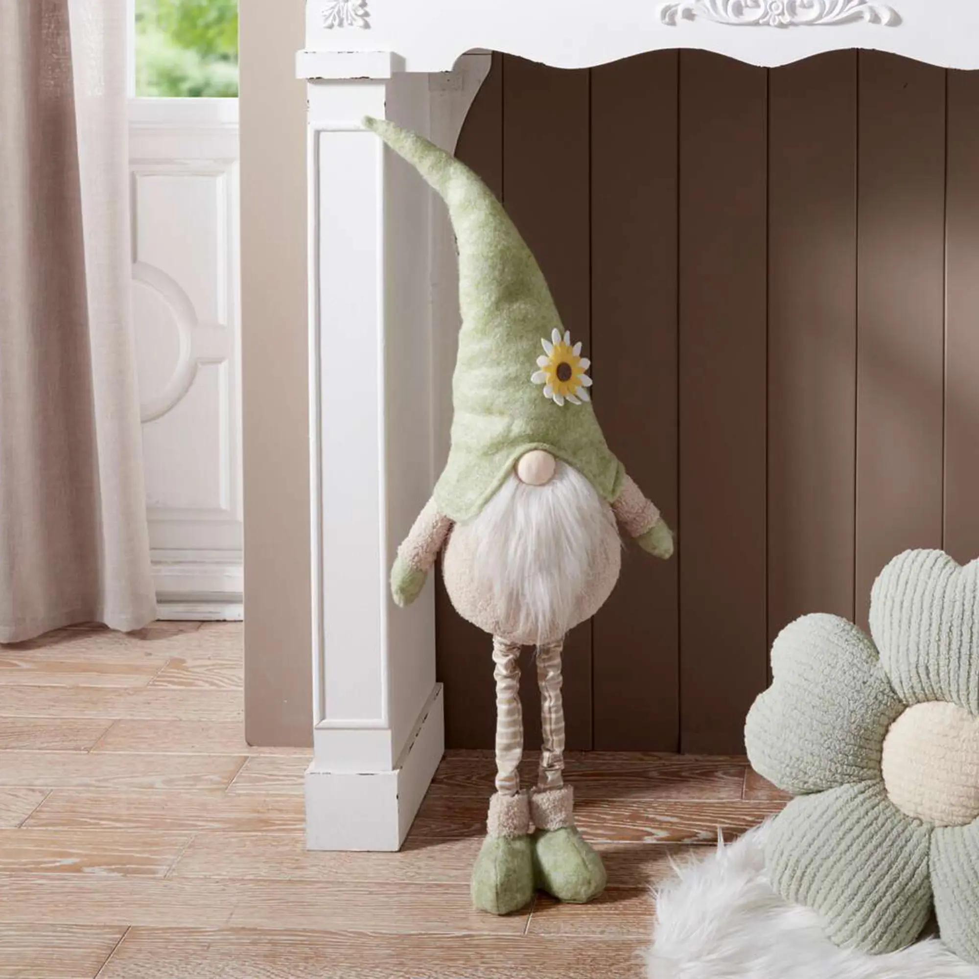 Acheter Lutin "bonnet fleuri"  dans la boutique en ligne de Frank Flechtwaren