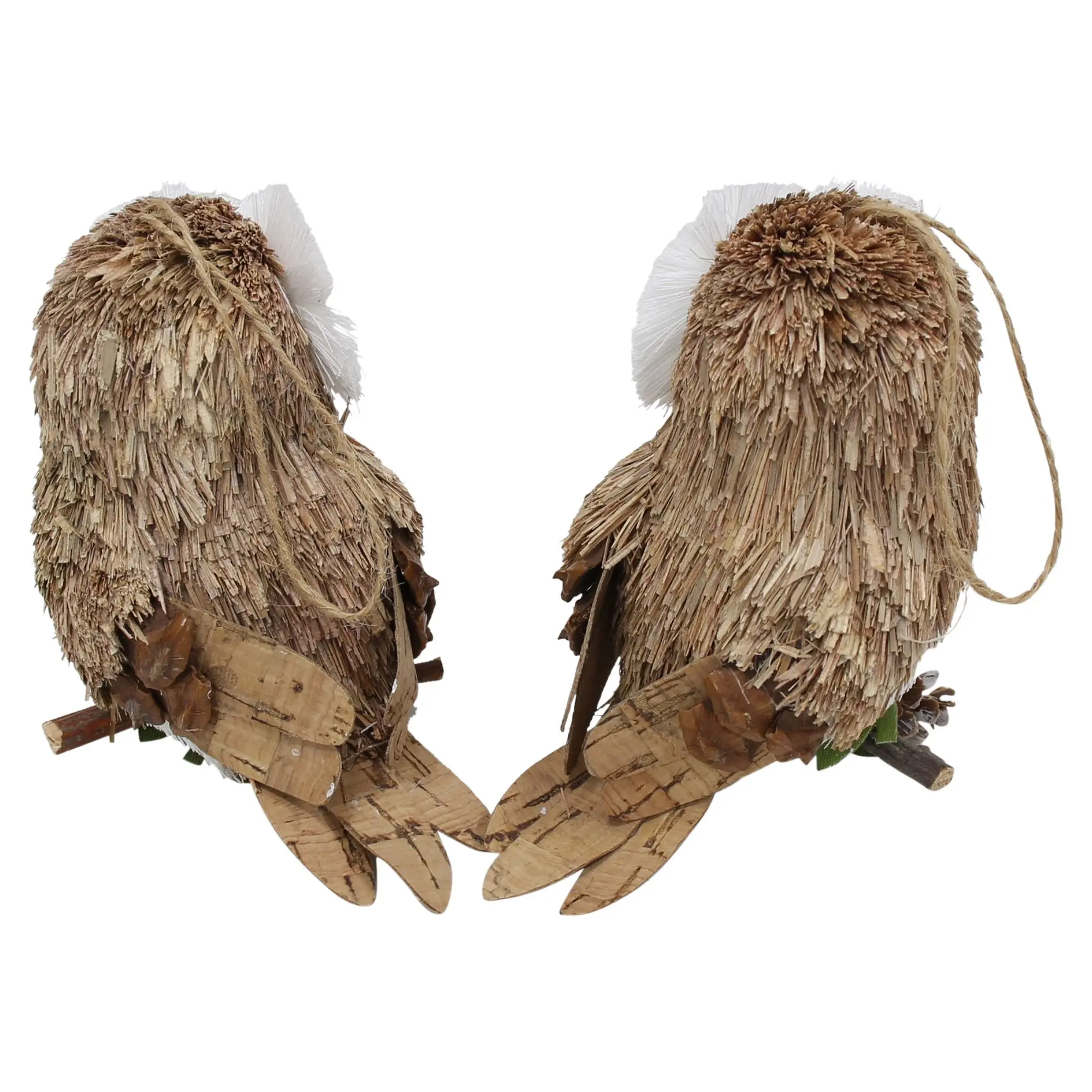 Acheter Suspensions décoratives « Hibou », lot de 2 dans la boutique en ligne de Frank Flechtwaren pour Promenade en forêt