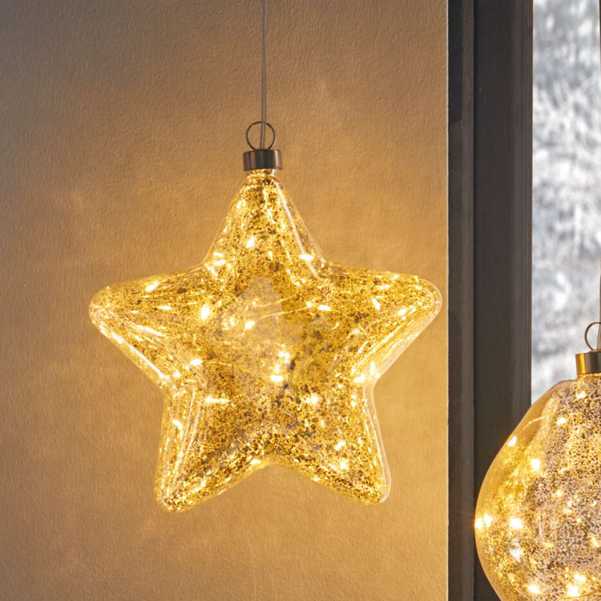 Acheter Suspension LED "étoile"  dans la boutique en ligne de Frank Flechtwaren