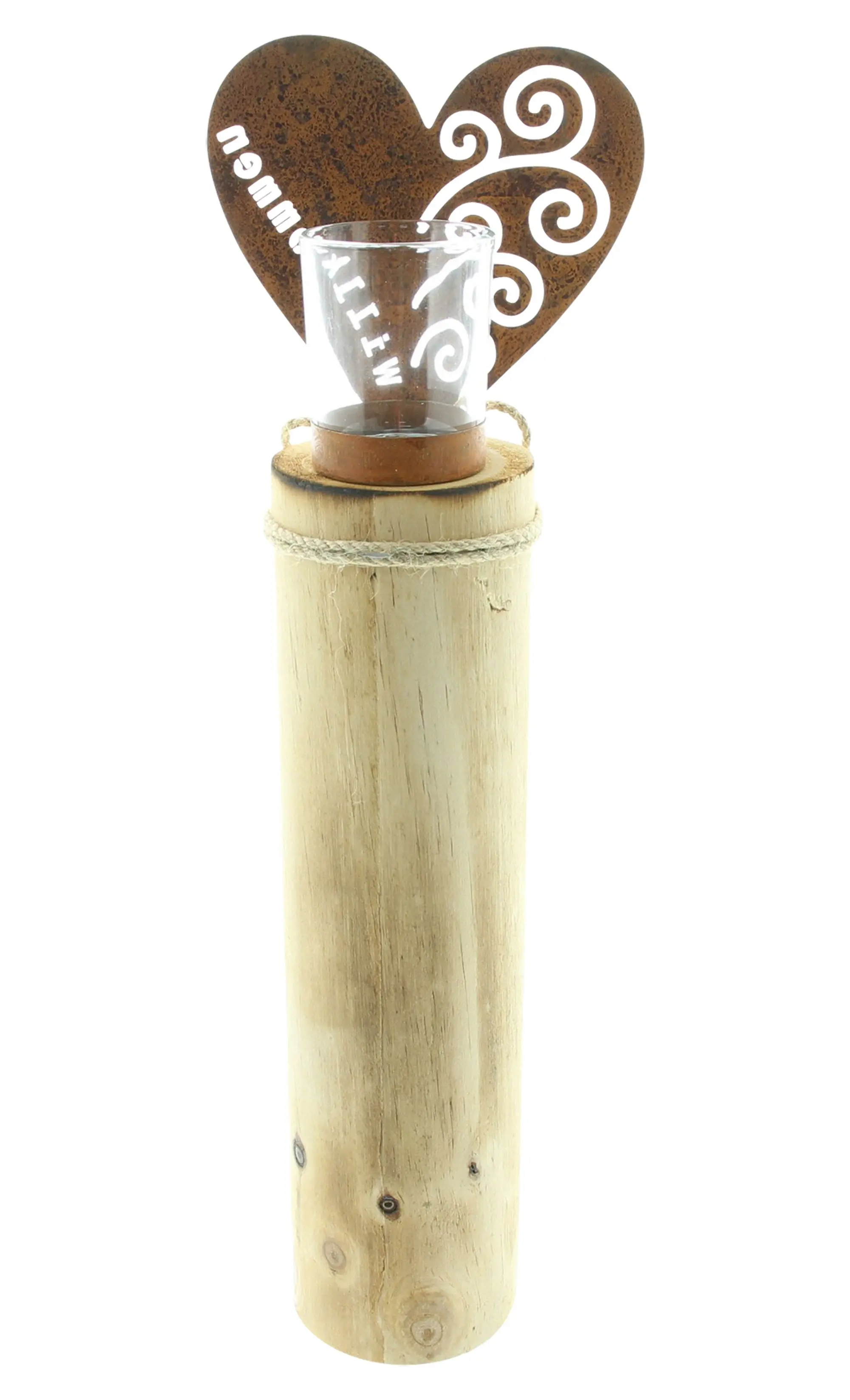Acheter Colonne lumignon "coeur"  dans la boutique en ligne de Frank Flechtwaren pour Pâques