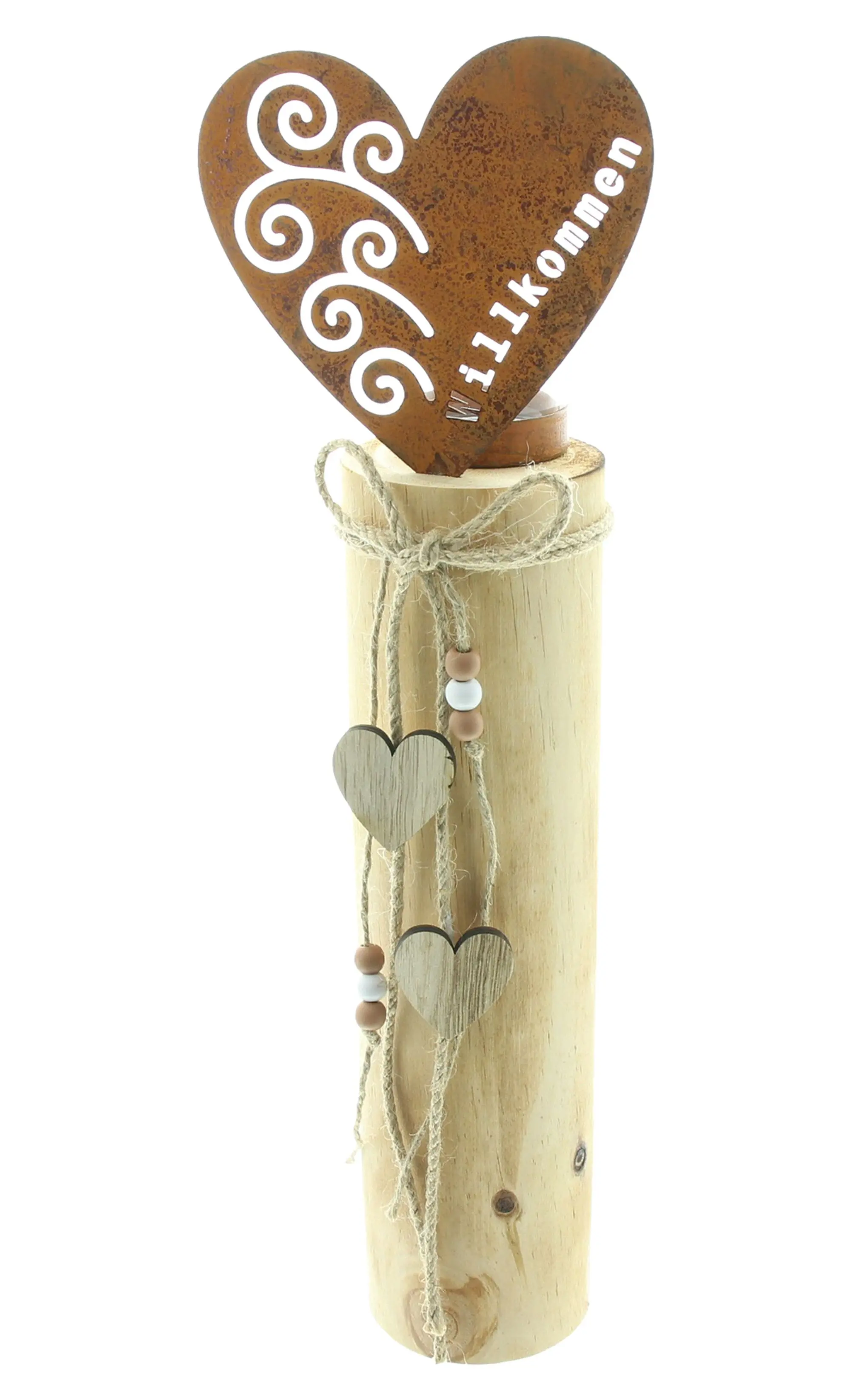 Acheter Colonne lumignon "coeur"  dans la boutique en ligne de Frank Flechtwaren pour Pâques