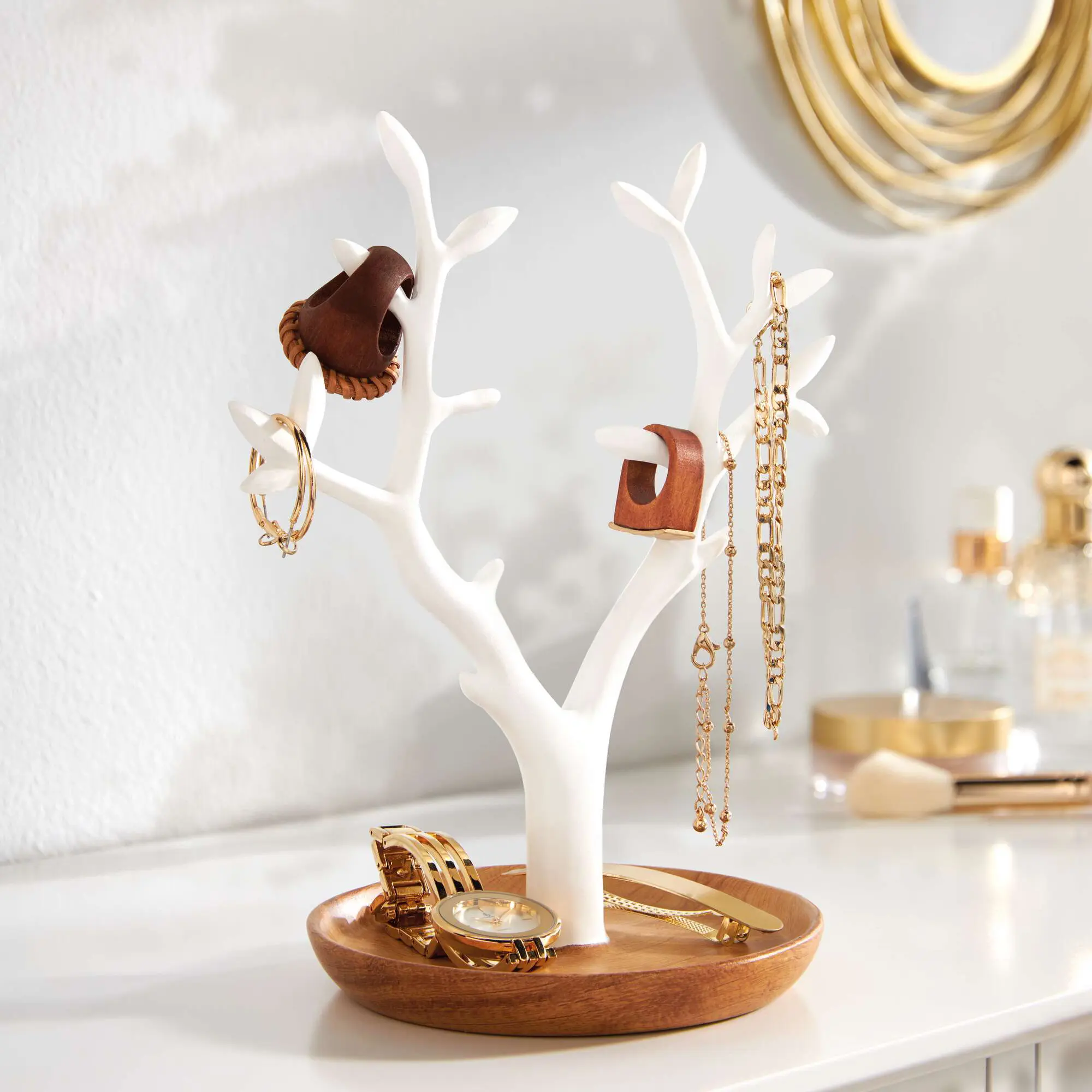 Acheter Arbre à bijoux "White"  dans la boutique en ligne de Frank Flechtwaren