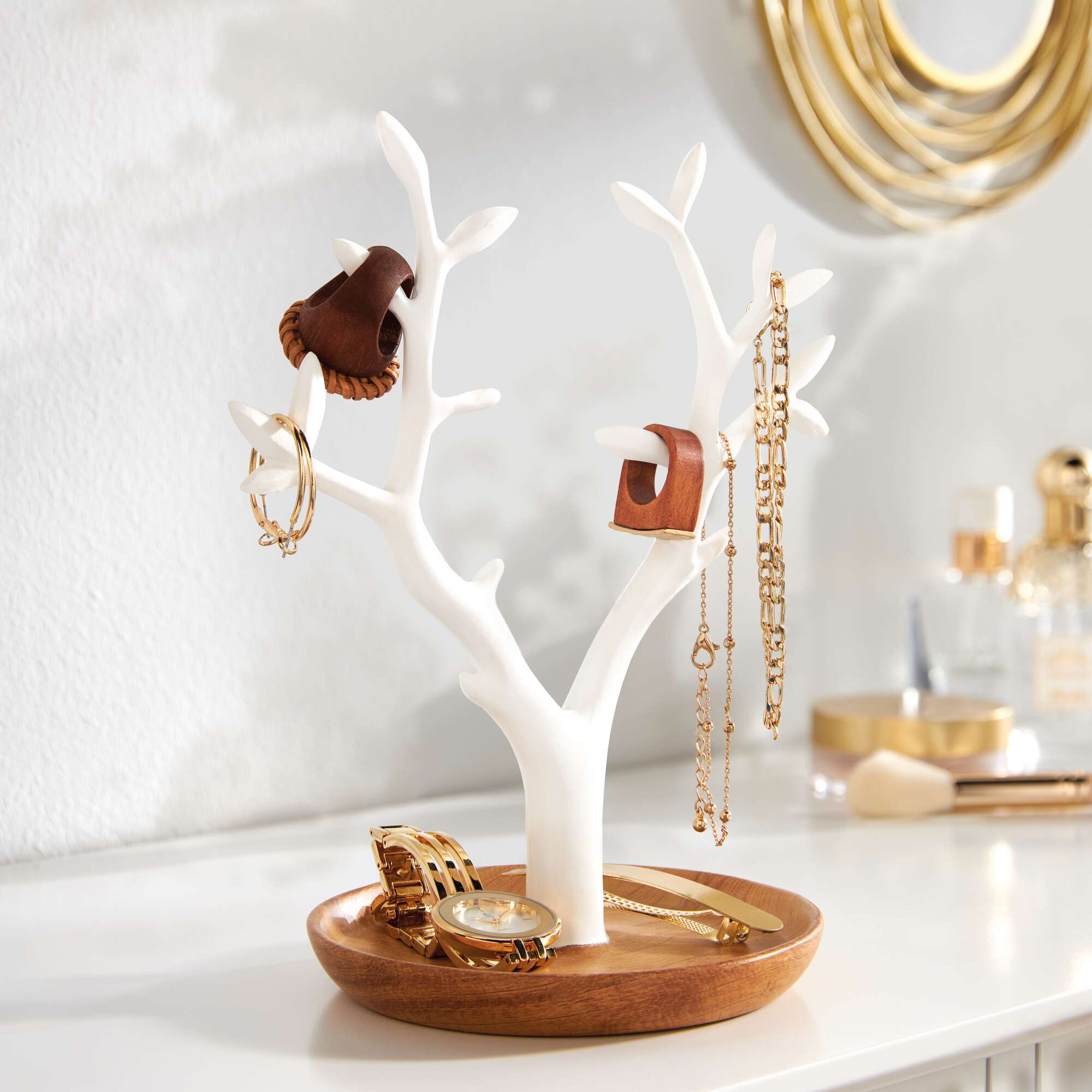 Acheter Arbre à bijoux "White"  dans la boutique en ligne de Frank Flechtwaren