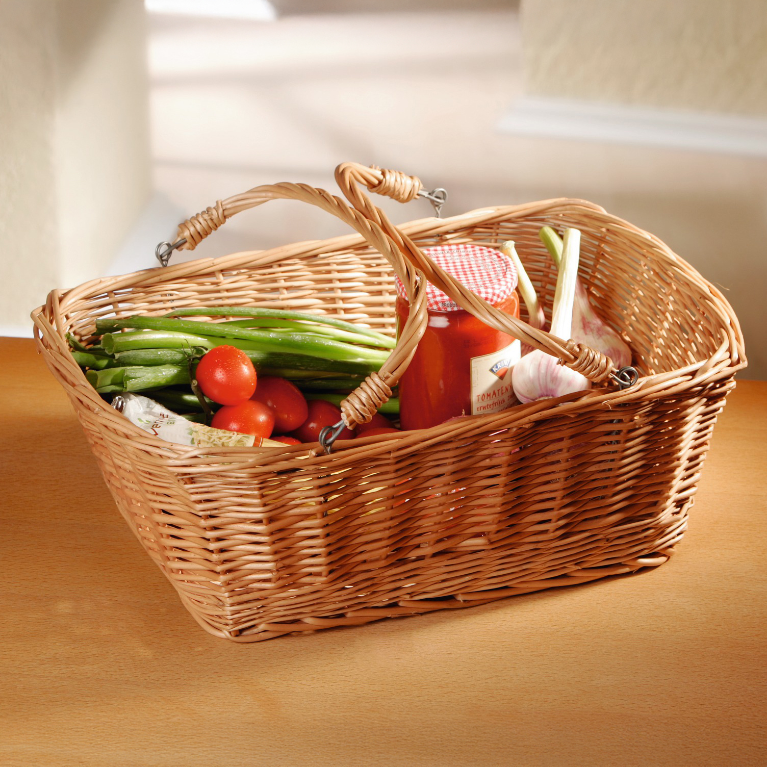 Acheter Panier à courses "rectangle"  dans la boutique en ligne de Frank Flechtwaren