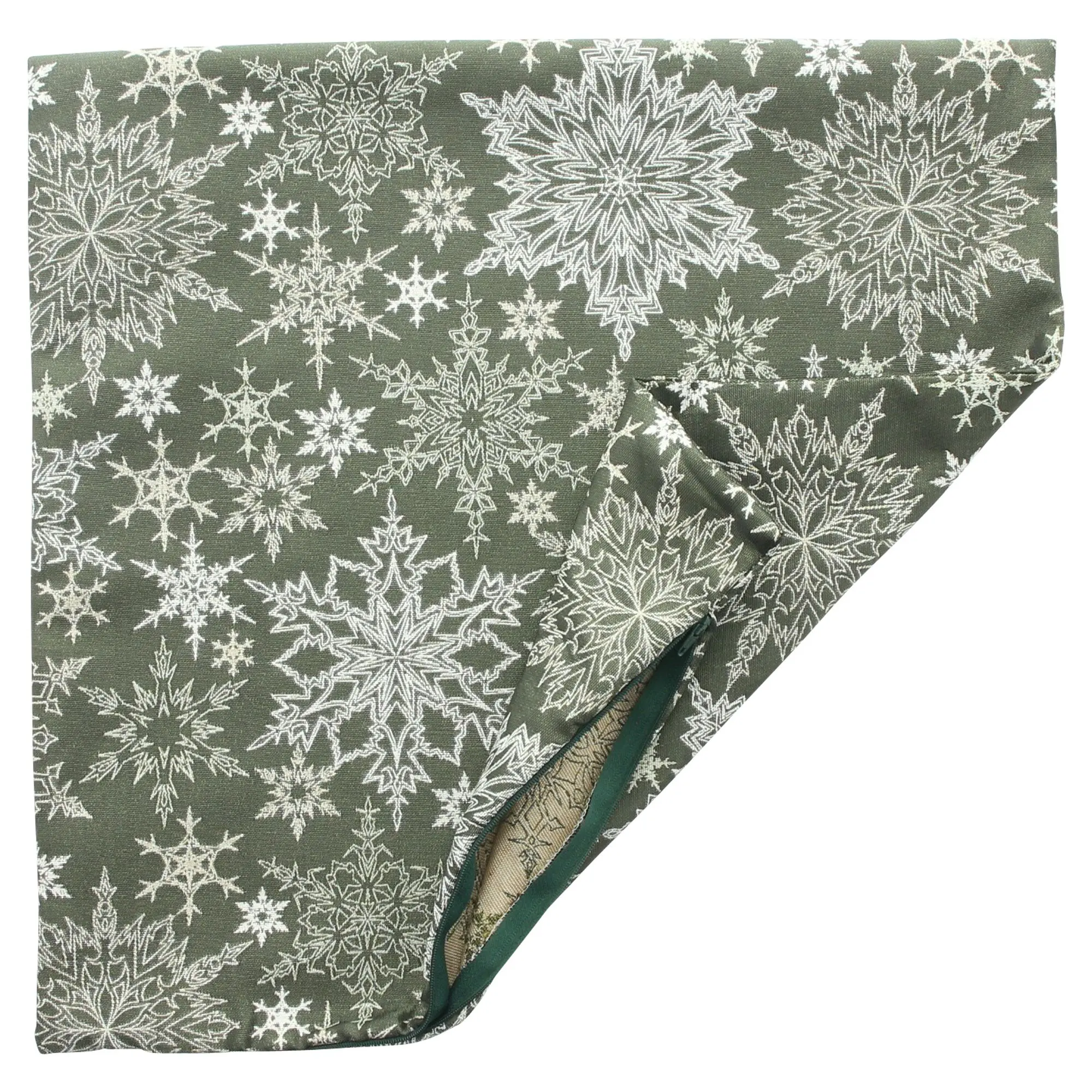 Acheter Housse de coussin « Motifs de flocons de neige »  dans la boutique en ligne de Frank Flechtwaren pour Coussins &amp; remplissages