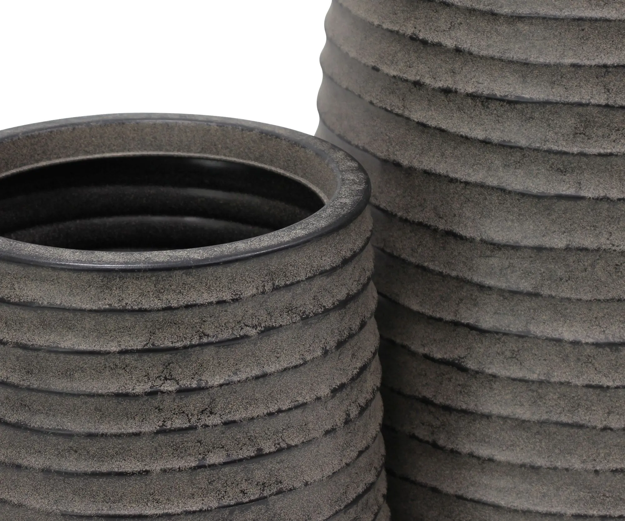Acheter Lot de 2 cache-pots "Vagues"  dans la boutique en ligne de Frank Flechtwaren pour Jardinières