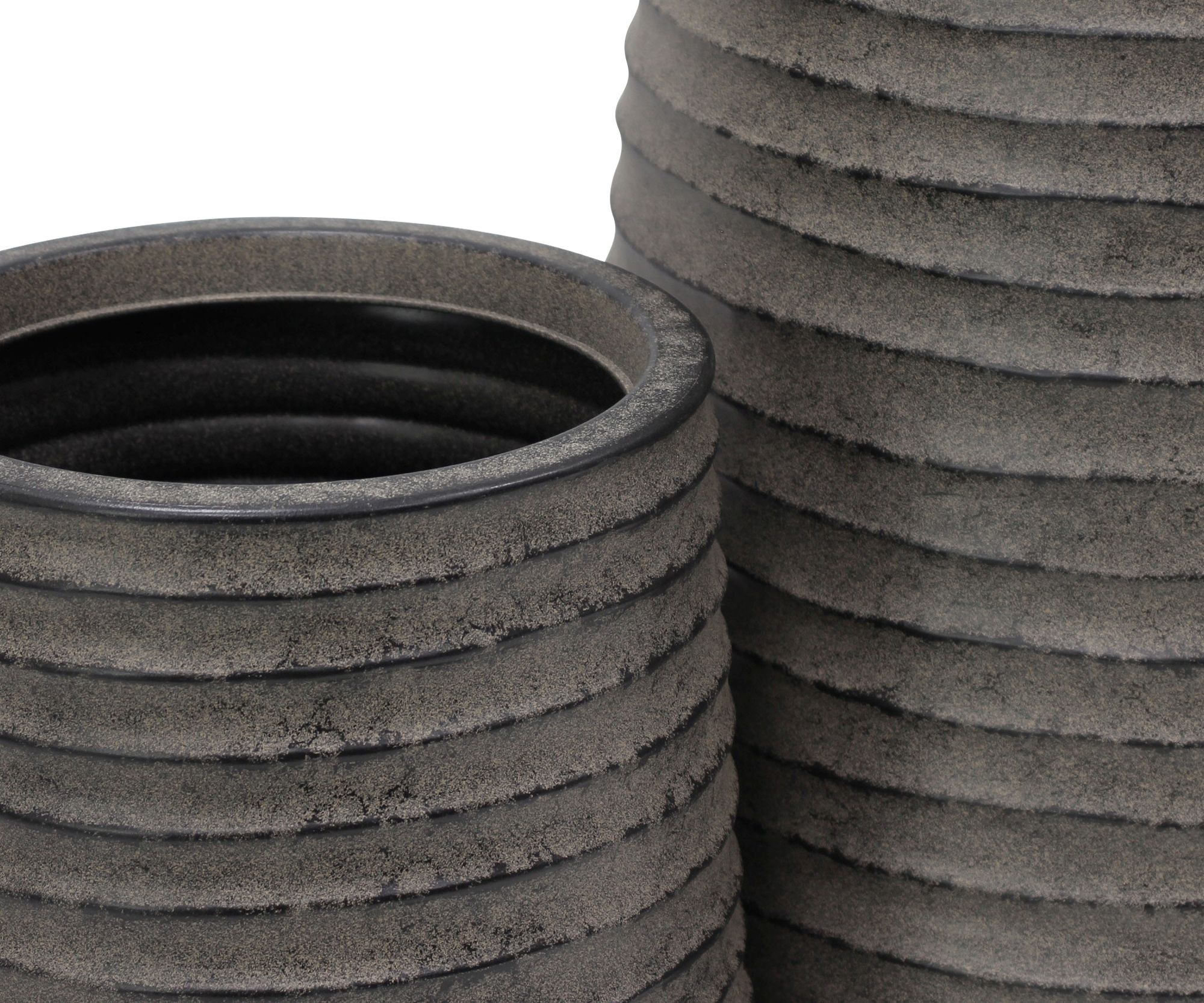 Acheter Lot de 2 cache-pots "Vagues"  dans la boutique en ligne de Frank Flechtwaren pour Jardinières