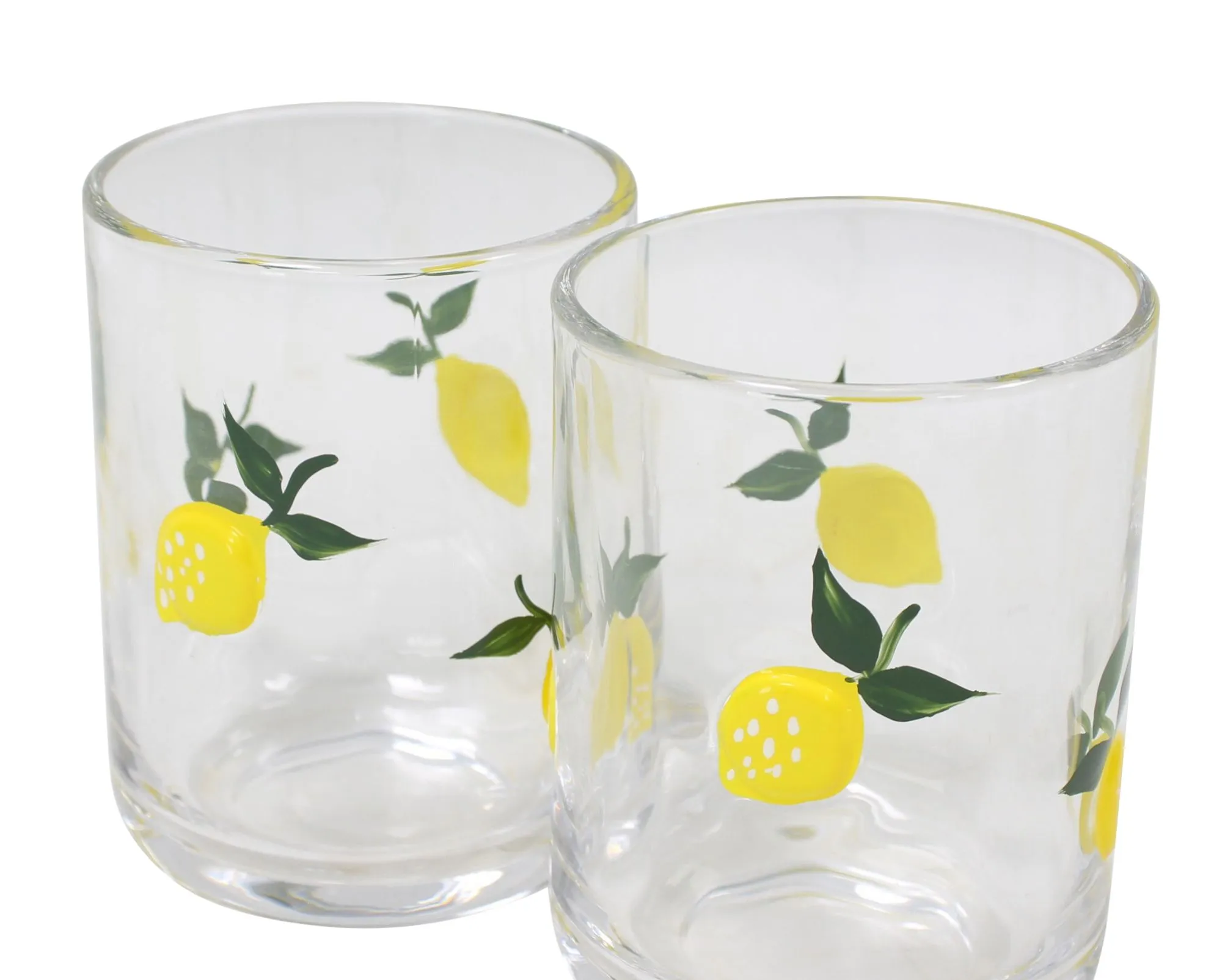 Acheter Lot de 2 verres "Citron"  dans la boutique en ligne de Frank Flechtwaren pour Sorbet citron au