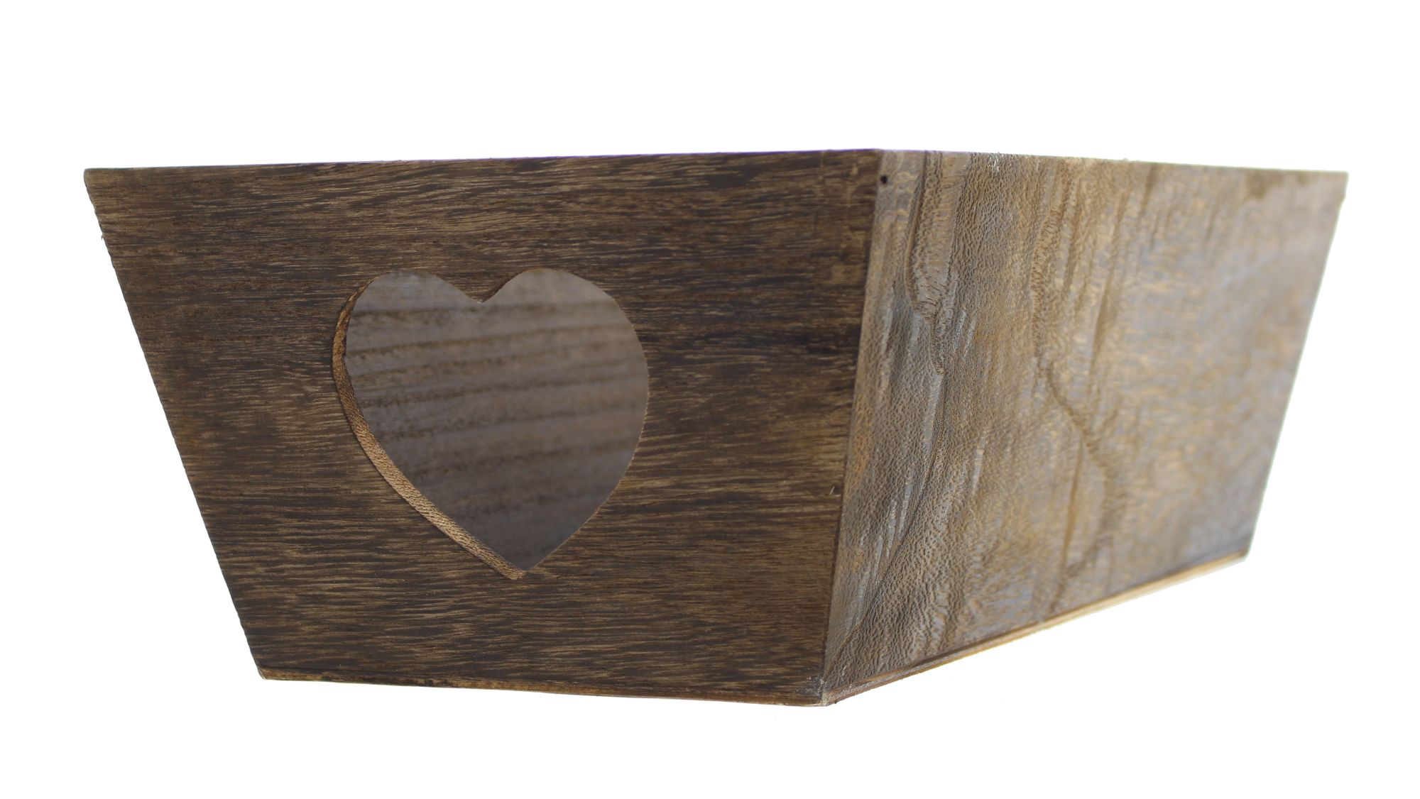 Acheter Caisse en bois "coeur", brun  dans la boutique en ligne de Frank Flechtwaren pour Amateur de vin