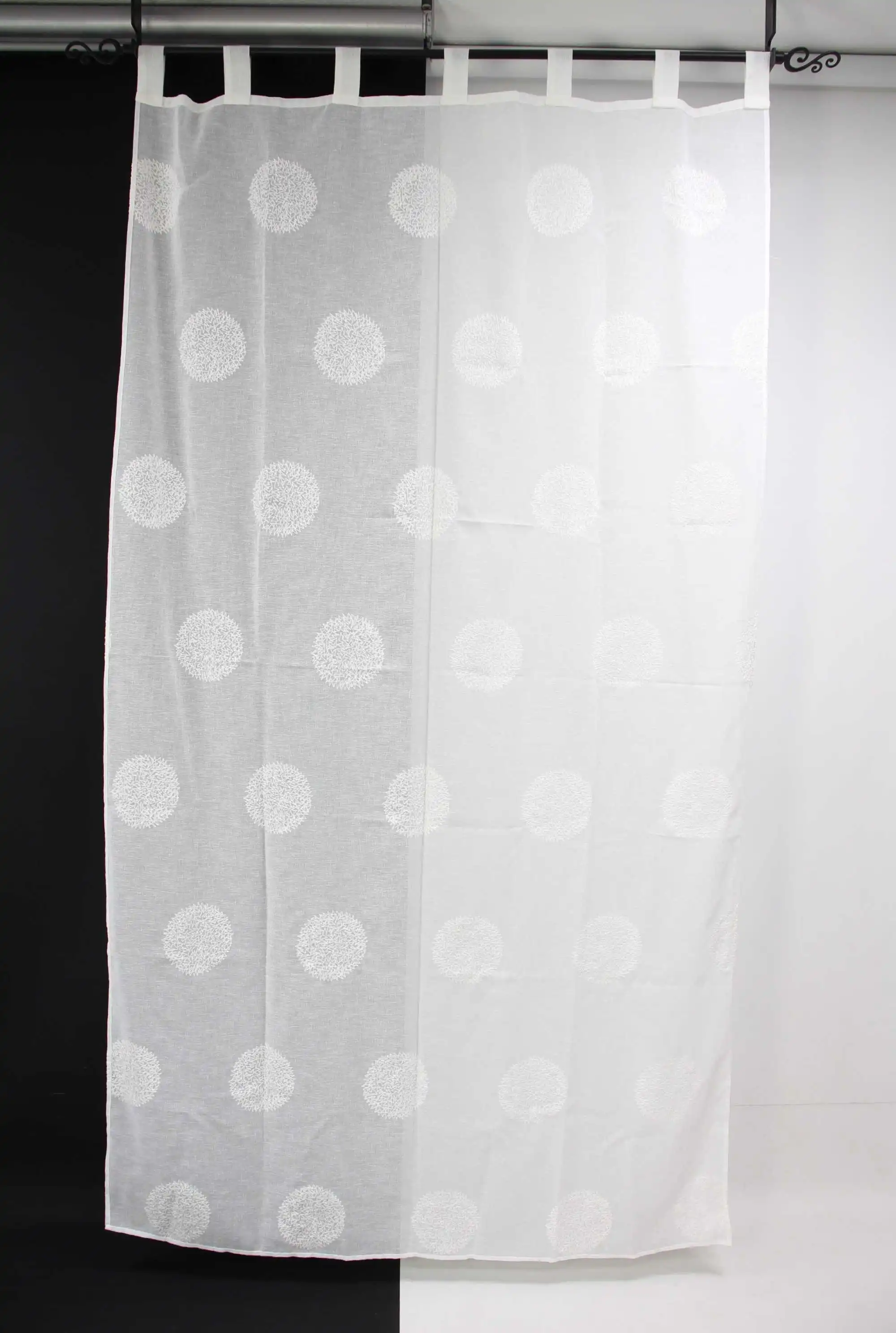 Acheter Rideau "Modern Circles"  dans la boutique en ligne de Frank Flechtwaren pour Rideaux et foulards