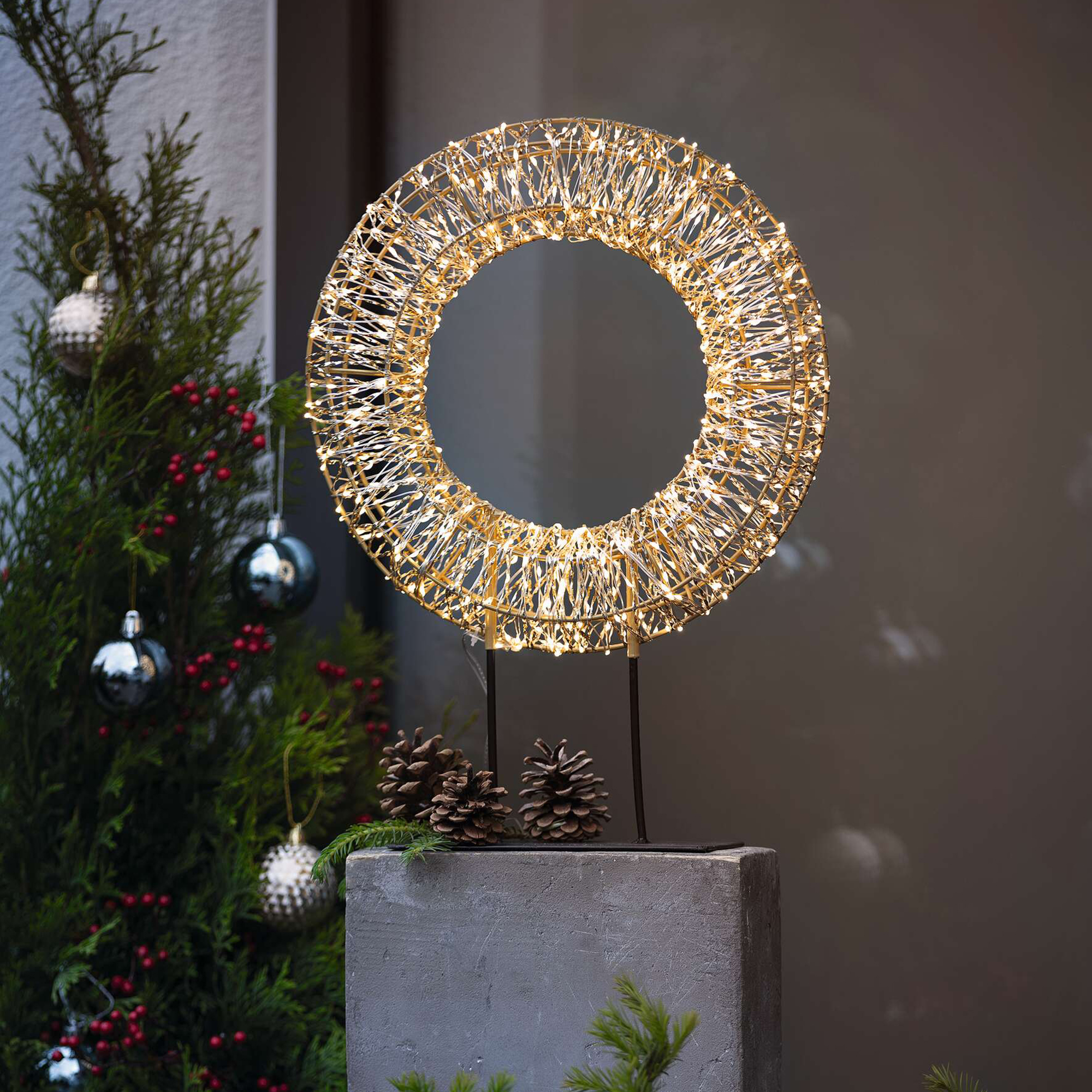 Acheter Cercle LED "Golden"  dans la boutique en ligne de Frank Flechtwaren