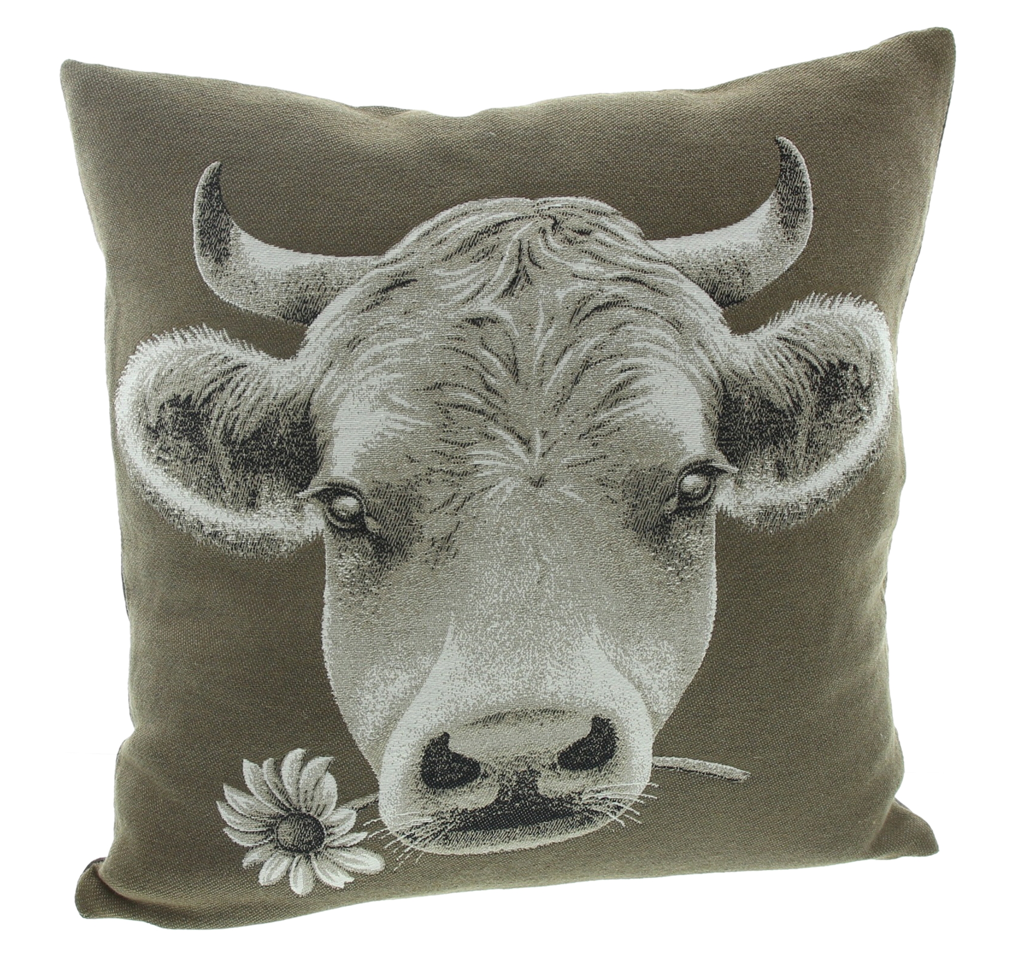 Acheter Housse de coussin "Cozy Cow"  dans la boutique en ligne de Frank Flechtwaren pour Remplissages