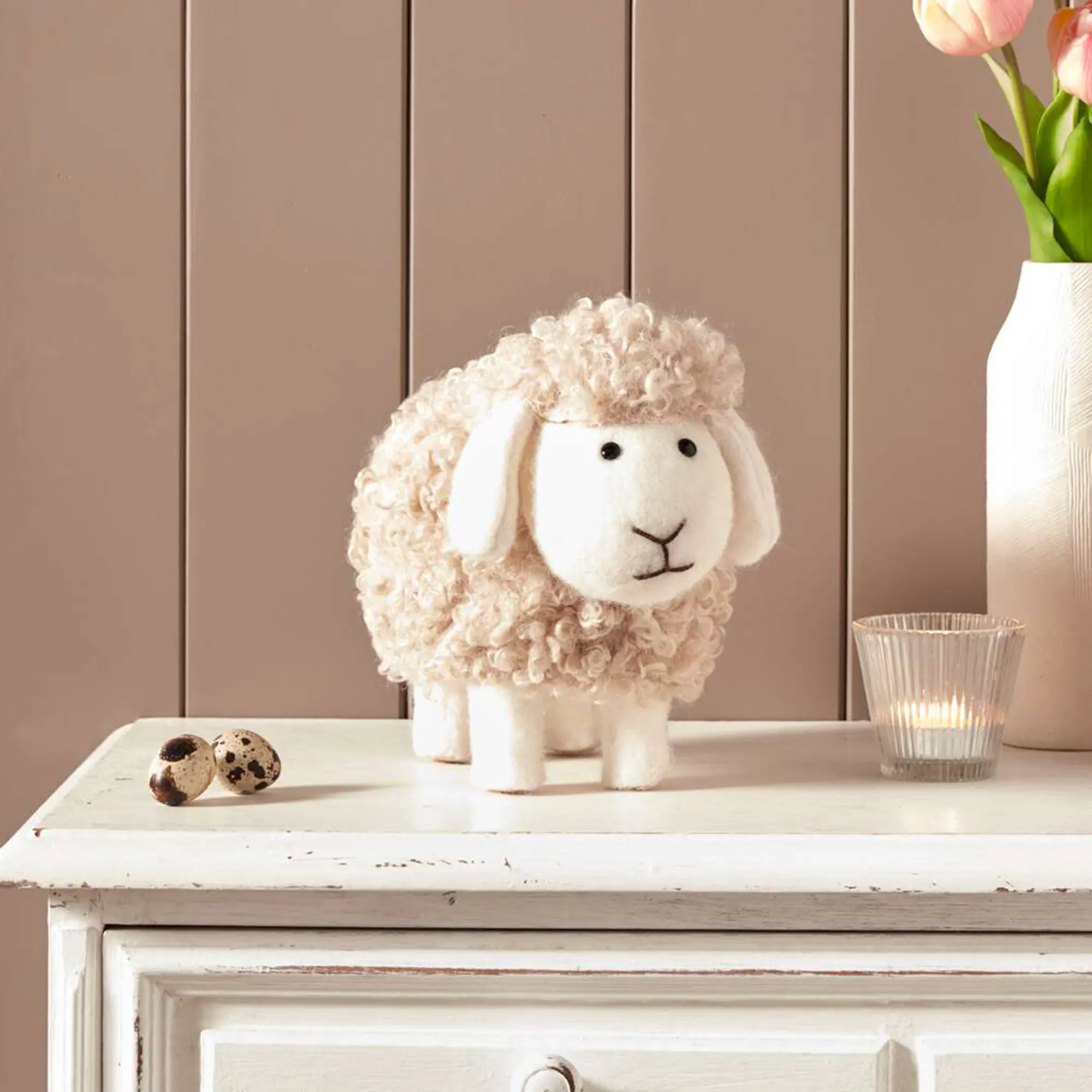 Acheter Petit mouton décoratif "Wolli"  dans la boutique en ligne de Frank Flechtwaren Acheter Petit mouton décoratif "Wolli"  dans la boutique en ligne de Frank Flechtwaren
