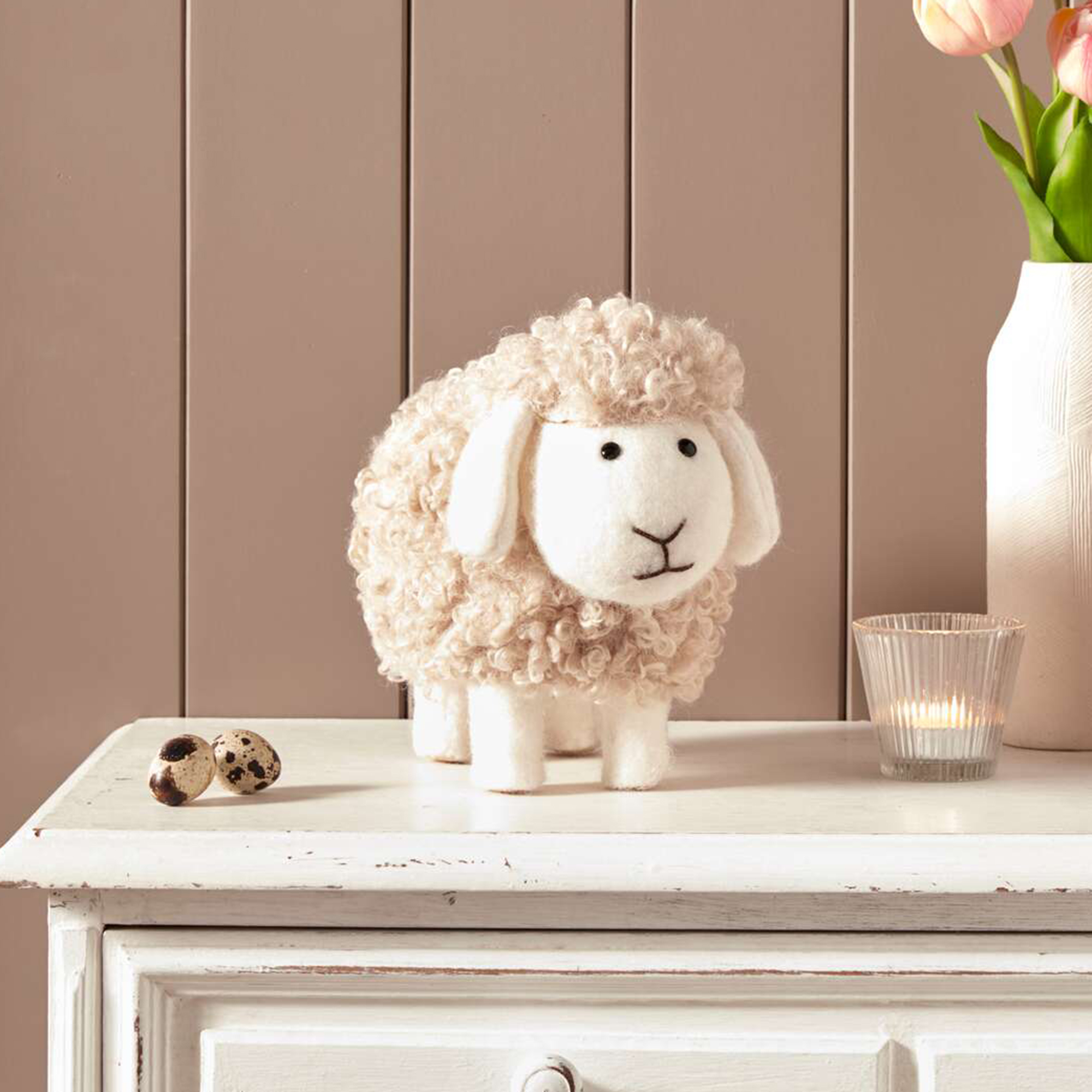 Acheter Petit mouton décoratif "Wolli"  dans la boutique en ligne de Frank Flechtwaren