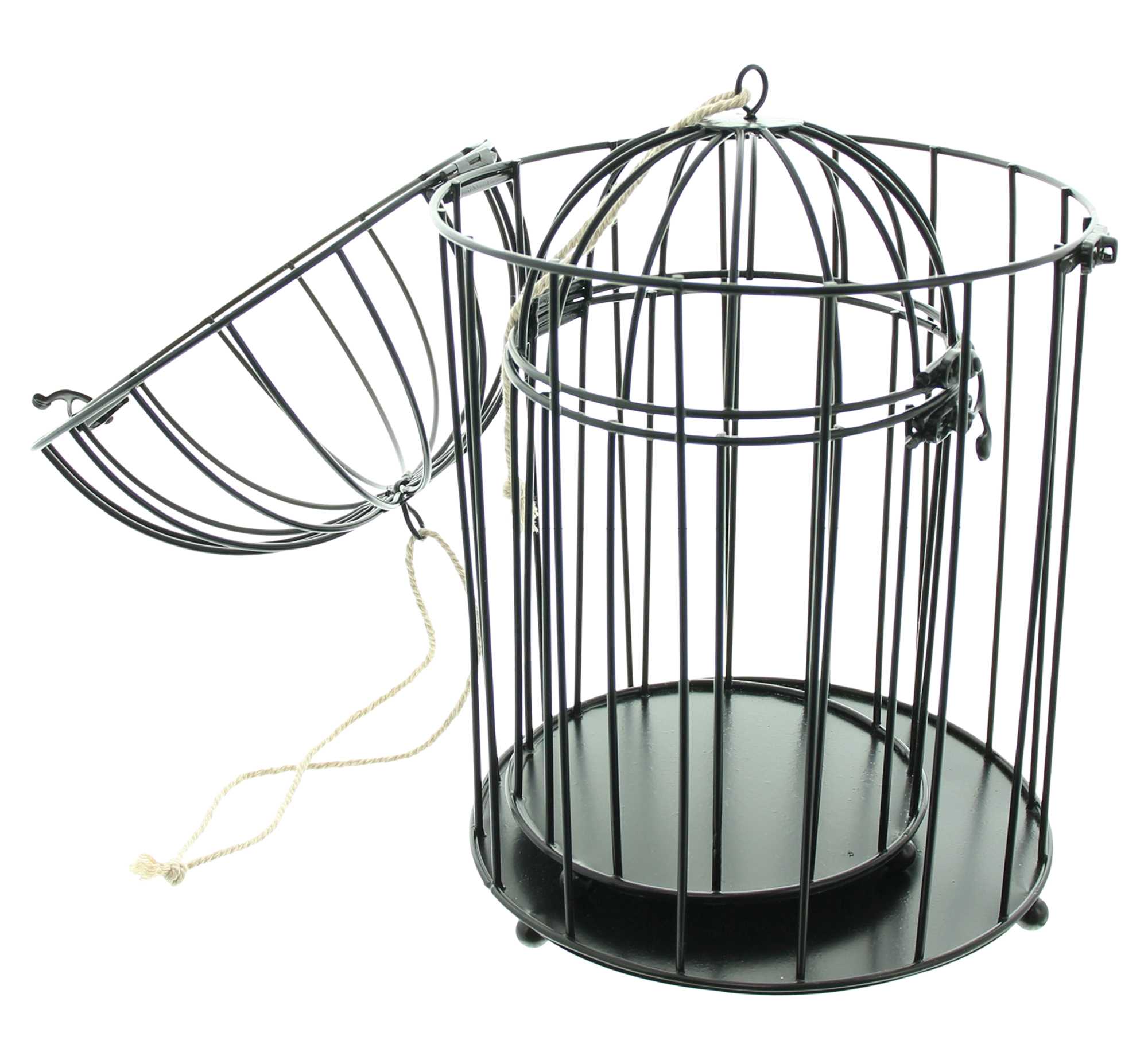 Acheter Lot de 2 cages décoratives "Gabbia"  dans la boutique en ligne de Frank Flechtwaren pour Suspensions décoratives