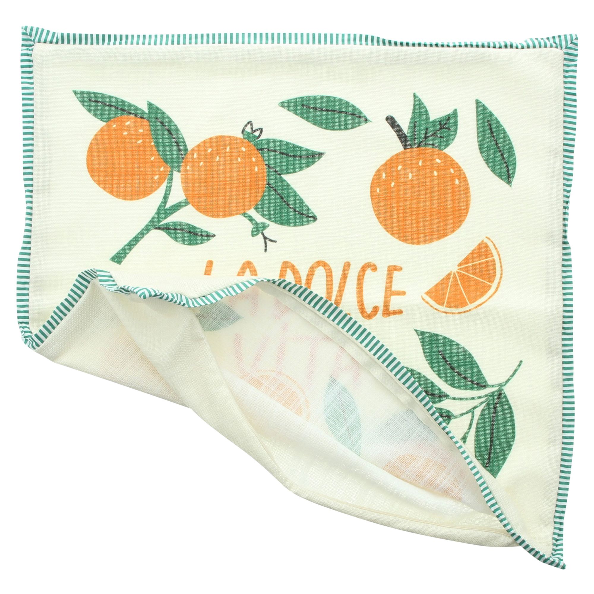 Acheter Housse de coussin "La Dolce Vita"  dans la boutique en ligne de Frank Flechtwaren pour Nouvel arrivage