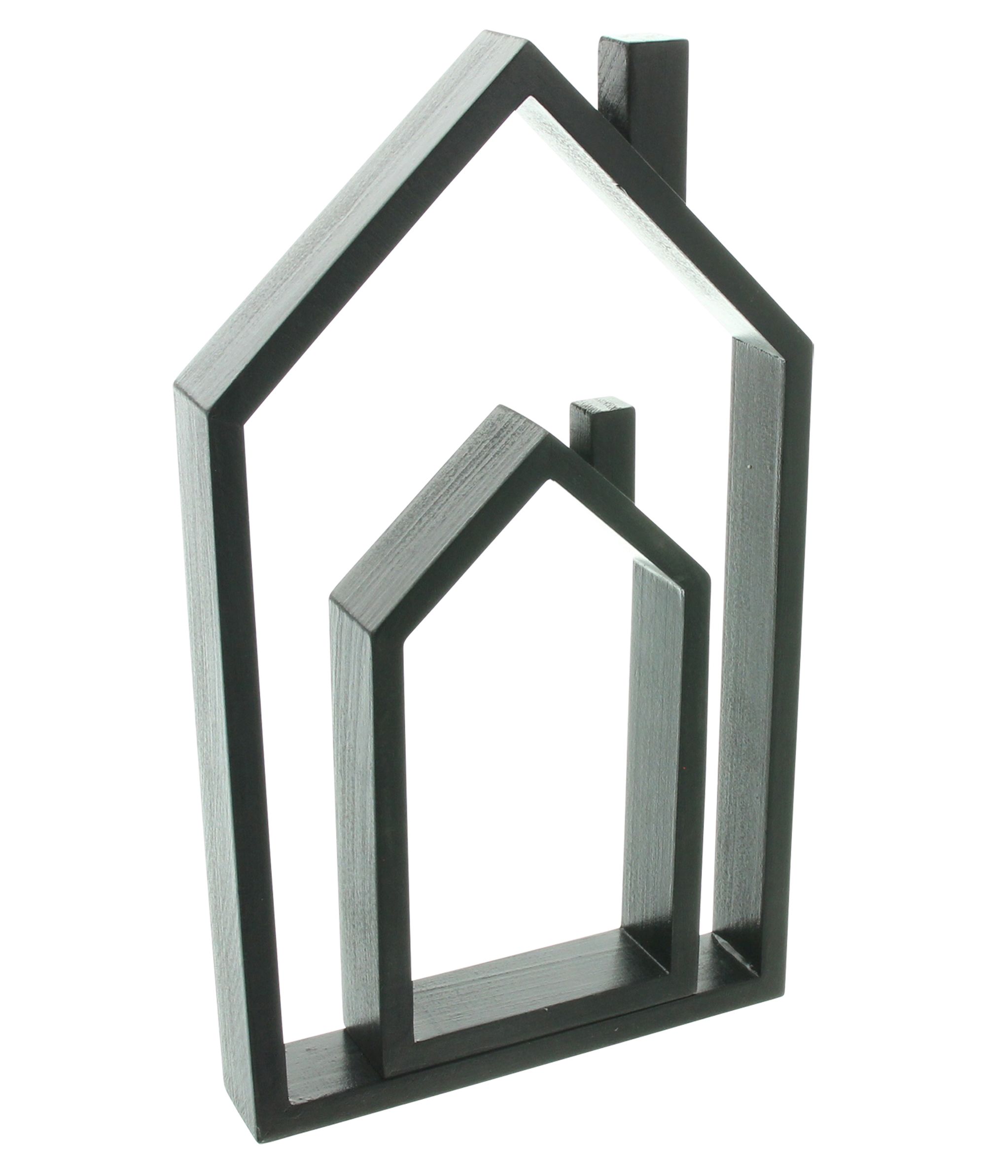 Acheter Lot de 2 maisons "black"  dans la boutique en ligne de Frank Flechtwaren pour Maison, Maisonette &amp; co.