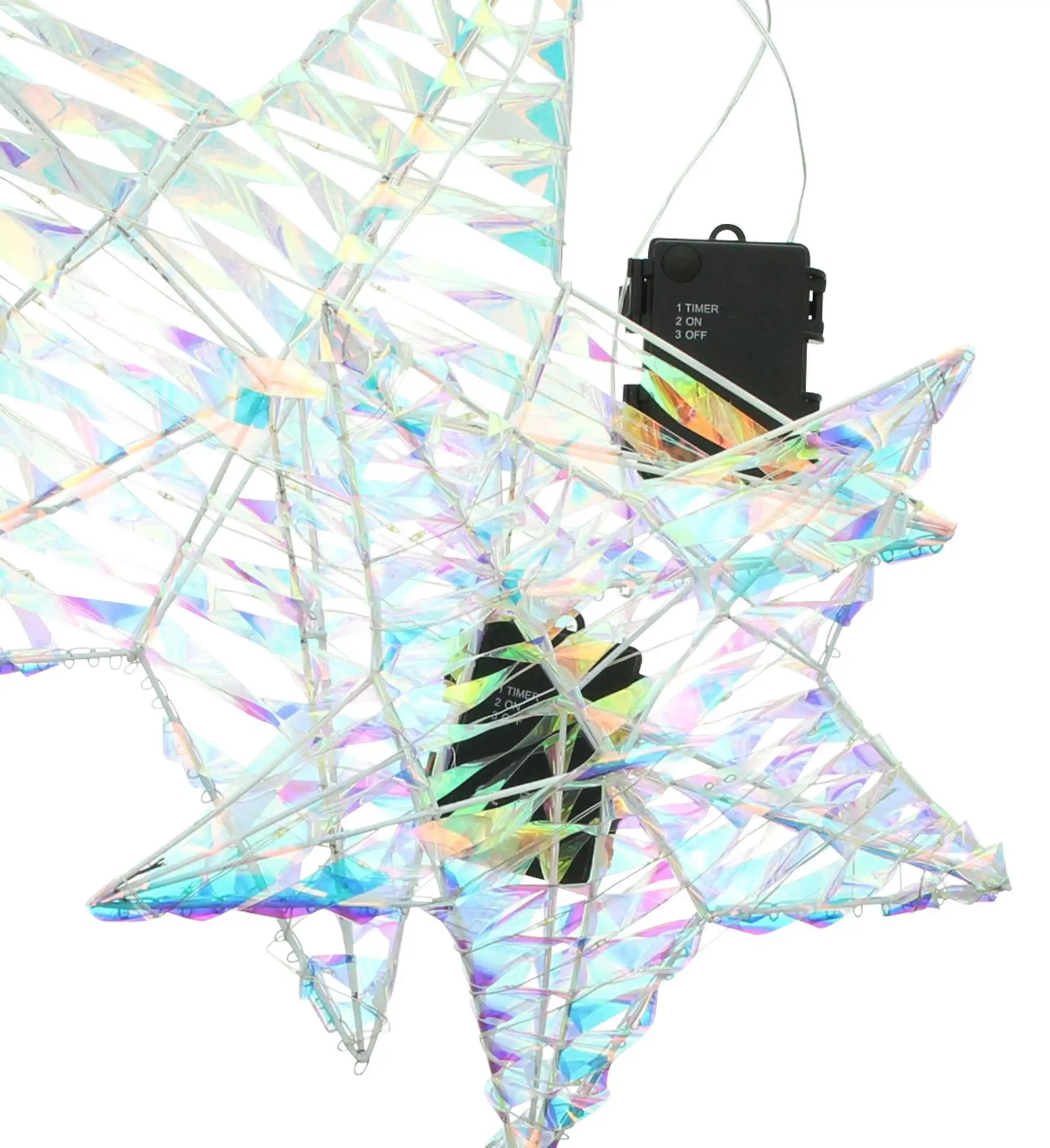 Acheter Lot de 2 suspensions LED "Rainbow"  dans la boutique en ligne de Frank Flechtwaren pour Étoiles