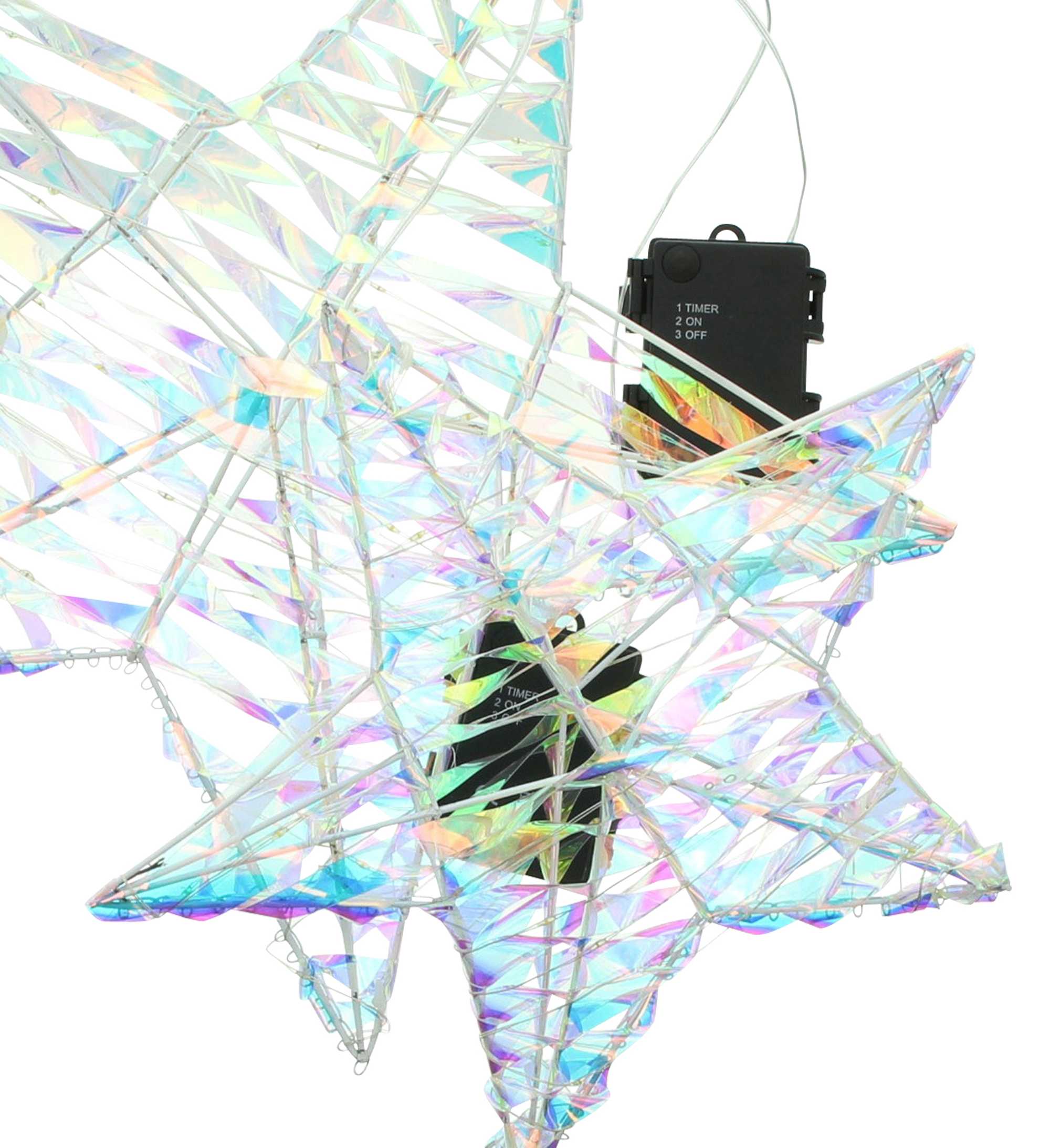 Acheter Lot de 2 suspensions LED "Rainbow"  dans la boutique en ligne de Frank Flechtwaren pour Noël