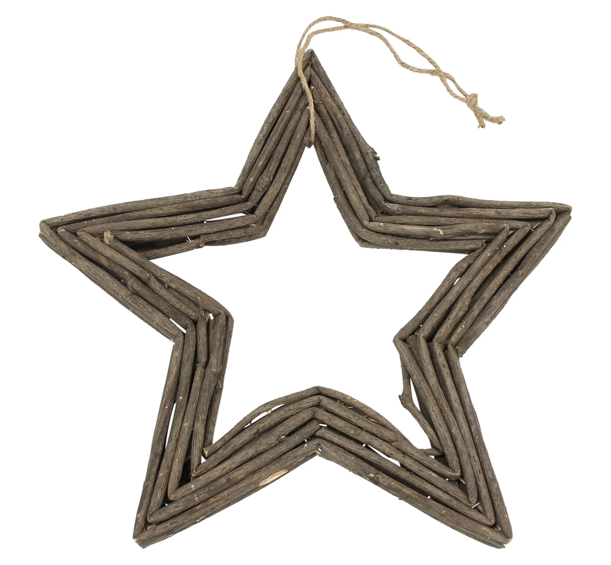 Acheter Décoration en forme d'étoile « Rebenholz »  dans la boutique en ligne de Frank Flechtwaren pour Décorations à suspendre