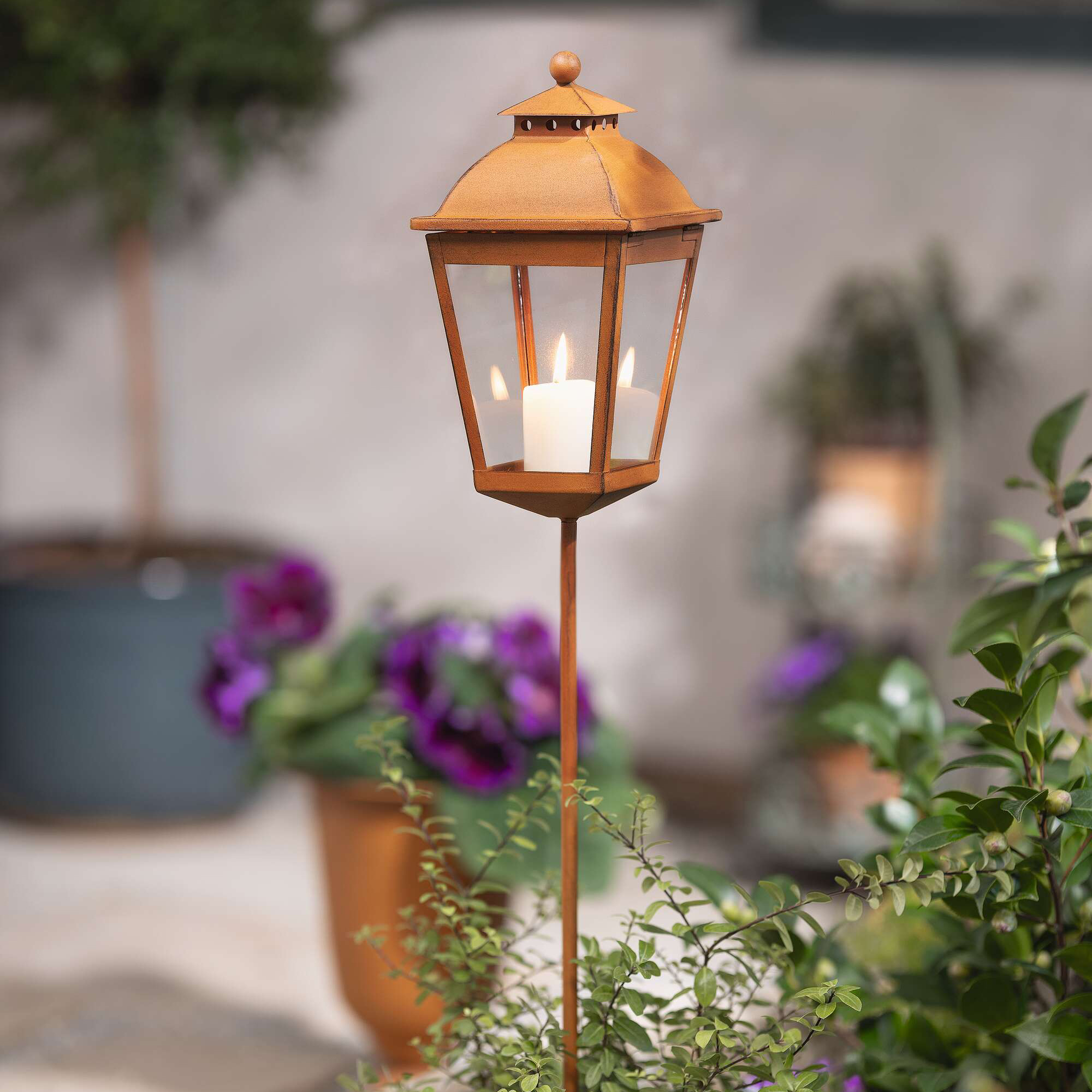 Acheter Pic de jardin "lanterne"  dans la boutique en ligne de Frank Flechtwaren