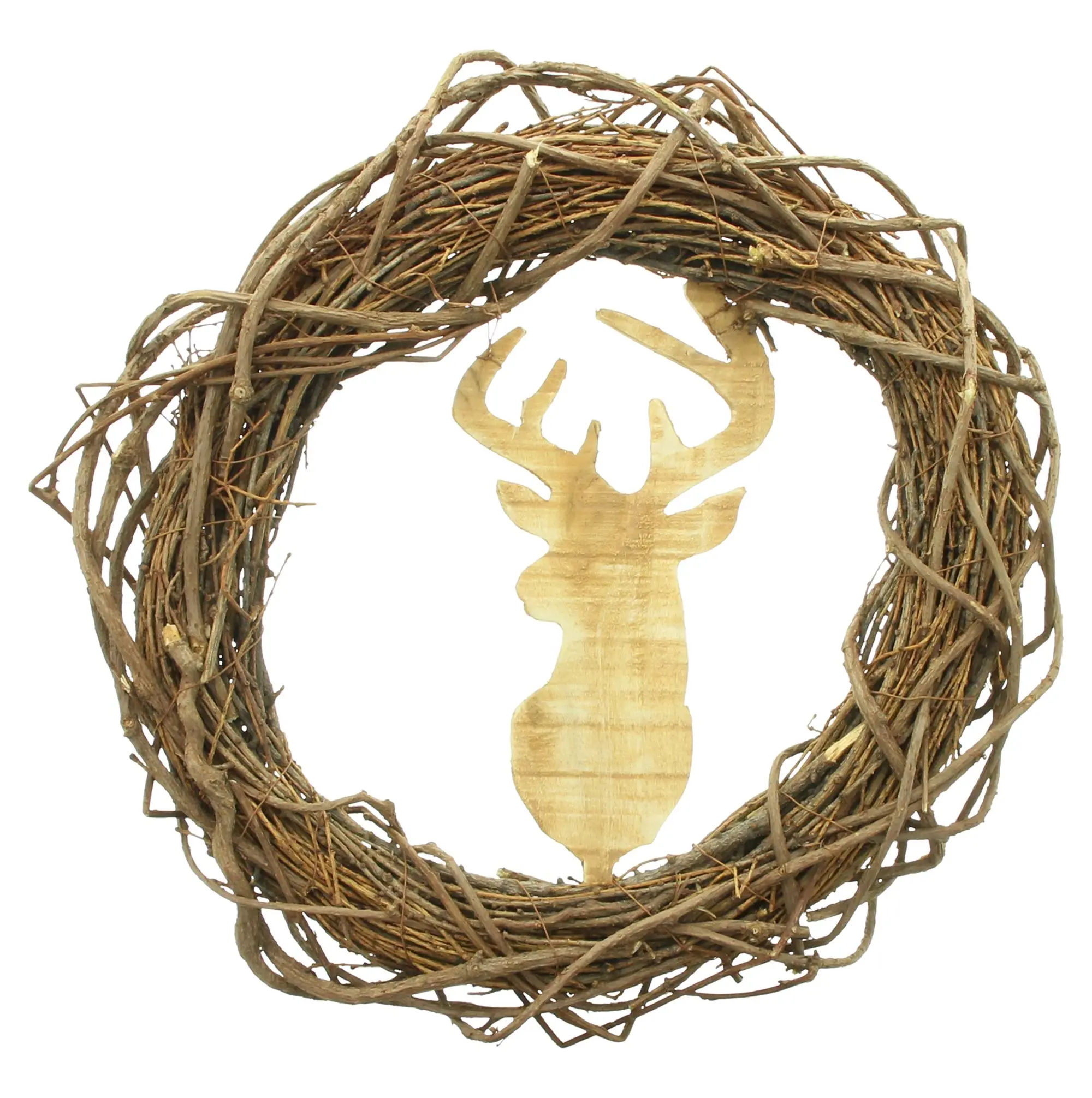 Acheter Couronne "cerf"  dans la boutique en ligne de Frank Flechtwaren pour Pâques