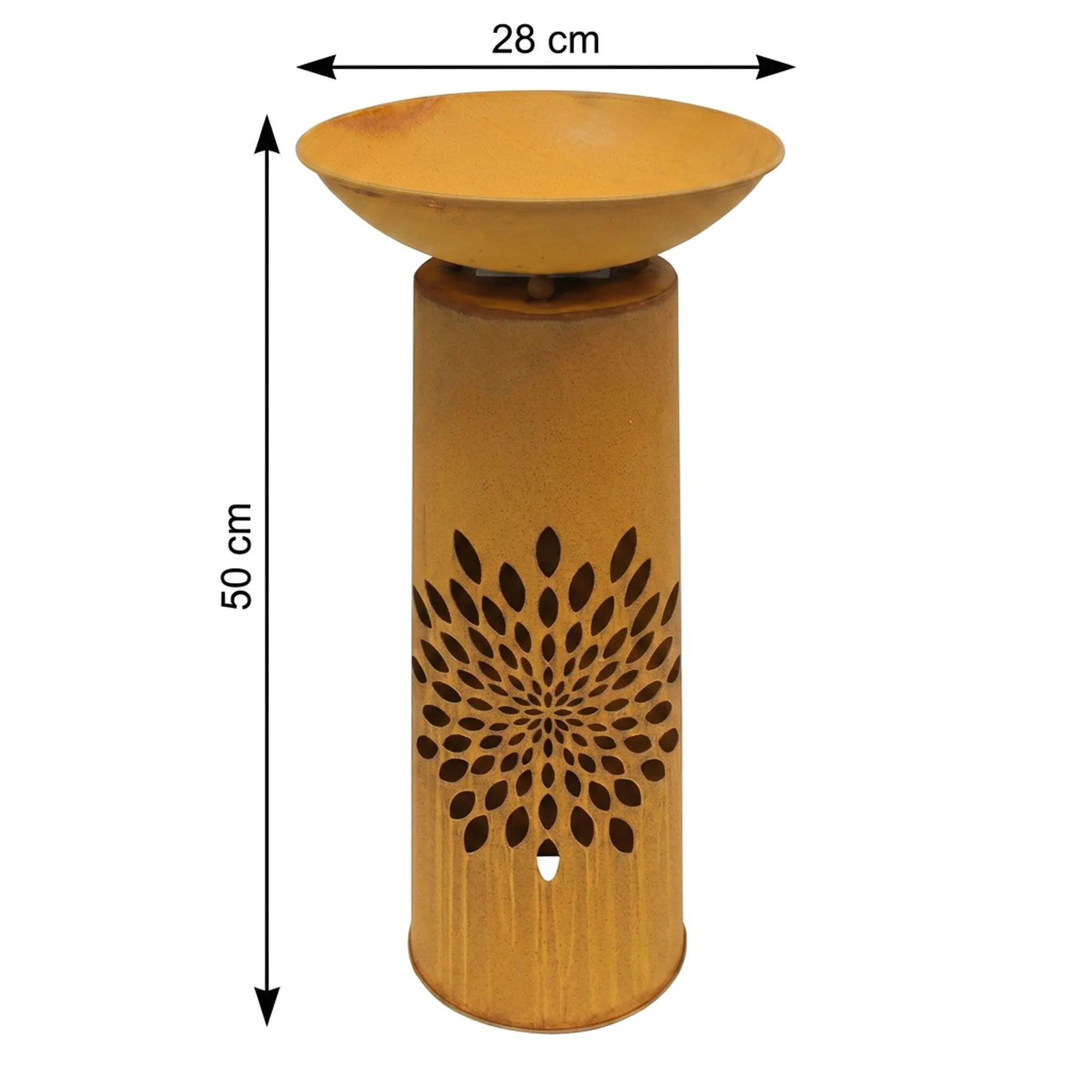 Acheter Colonne LED "Fleur"  dans la boutique en ligne de Frank Flechtwaren pour Colonnes décoratives