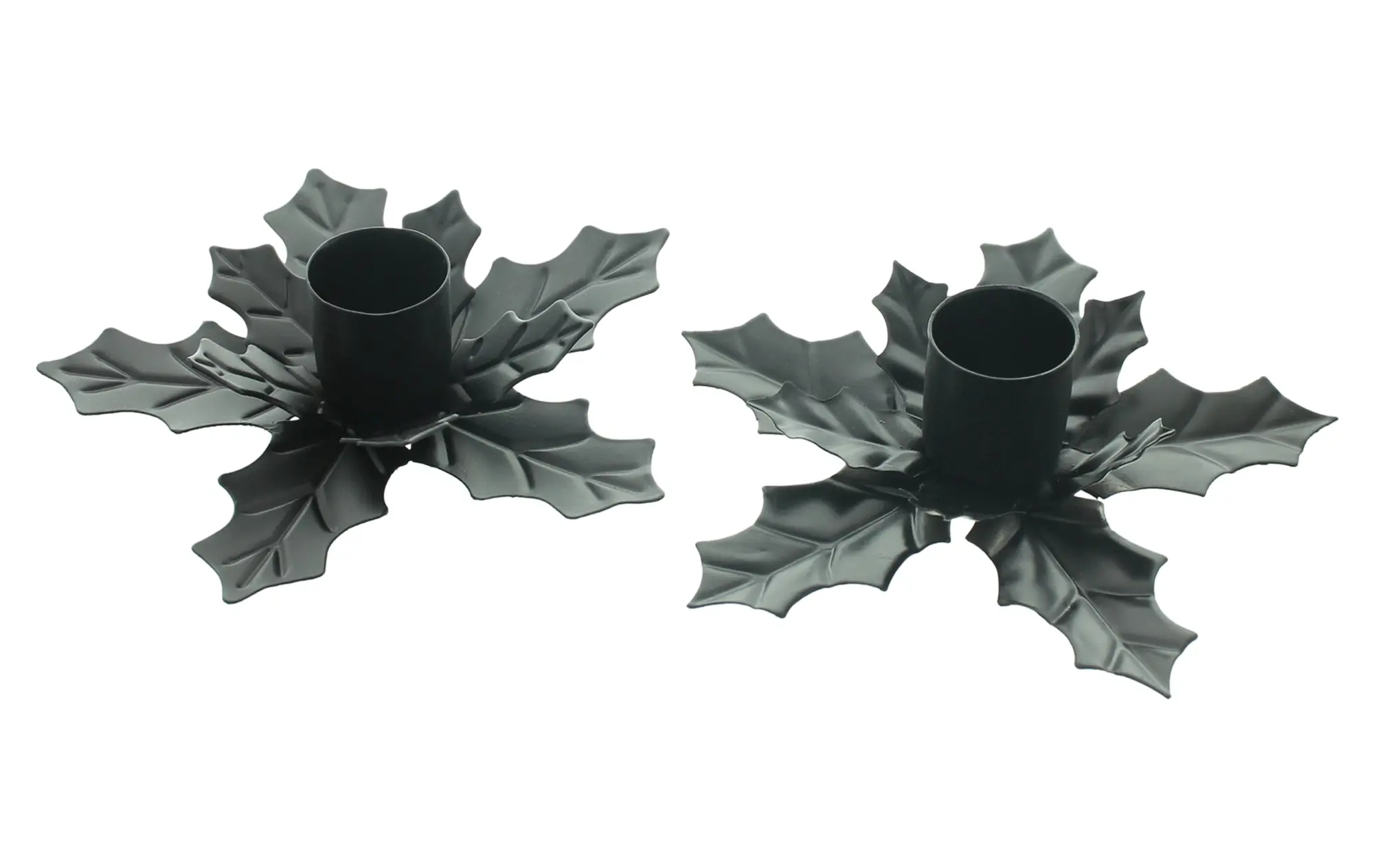 Acheter Lot de 2 bougeoirs bougie-tige "ilex"  dans la boutique en ligne de Frank Flechtwaren pour Bougeoirs