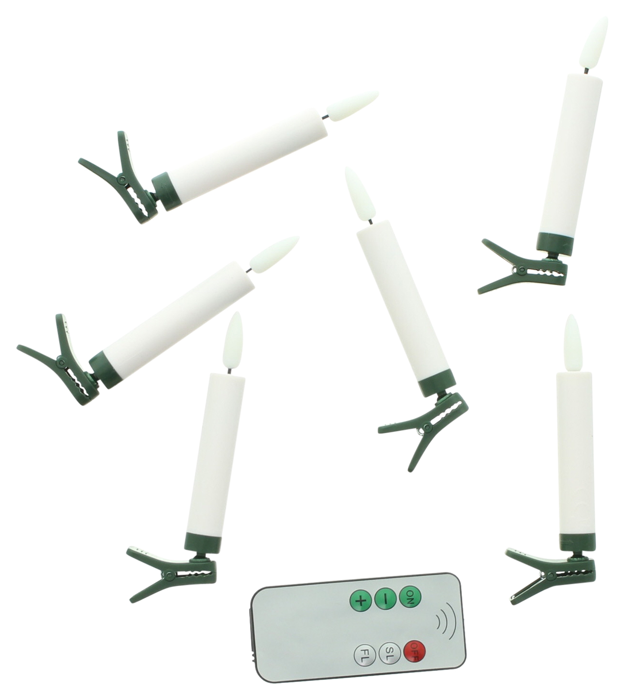 Acheter Bougie LED "Arbre de Noël", 7 pcs.  dans la boutique en ligne de Frank Flechtwaren pour Noël