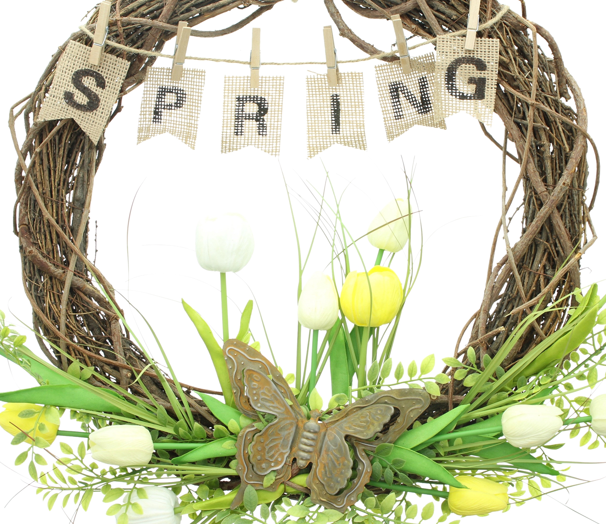 Acheter Couronne "spring"  dans la boutique en ligne de Frank Flechtwaren pour Nouvel arrivage