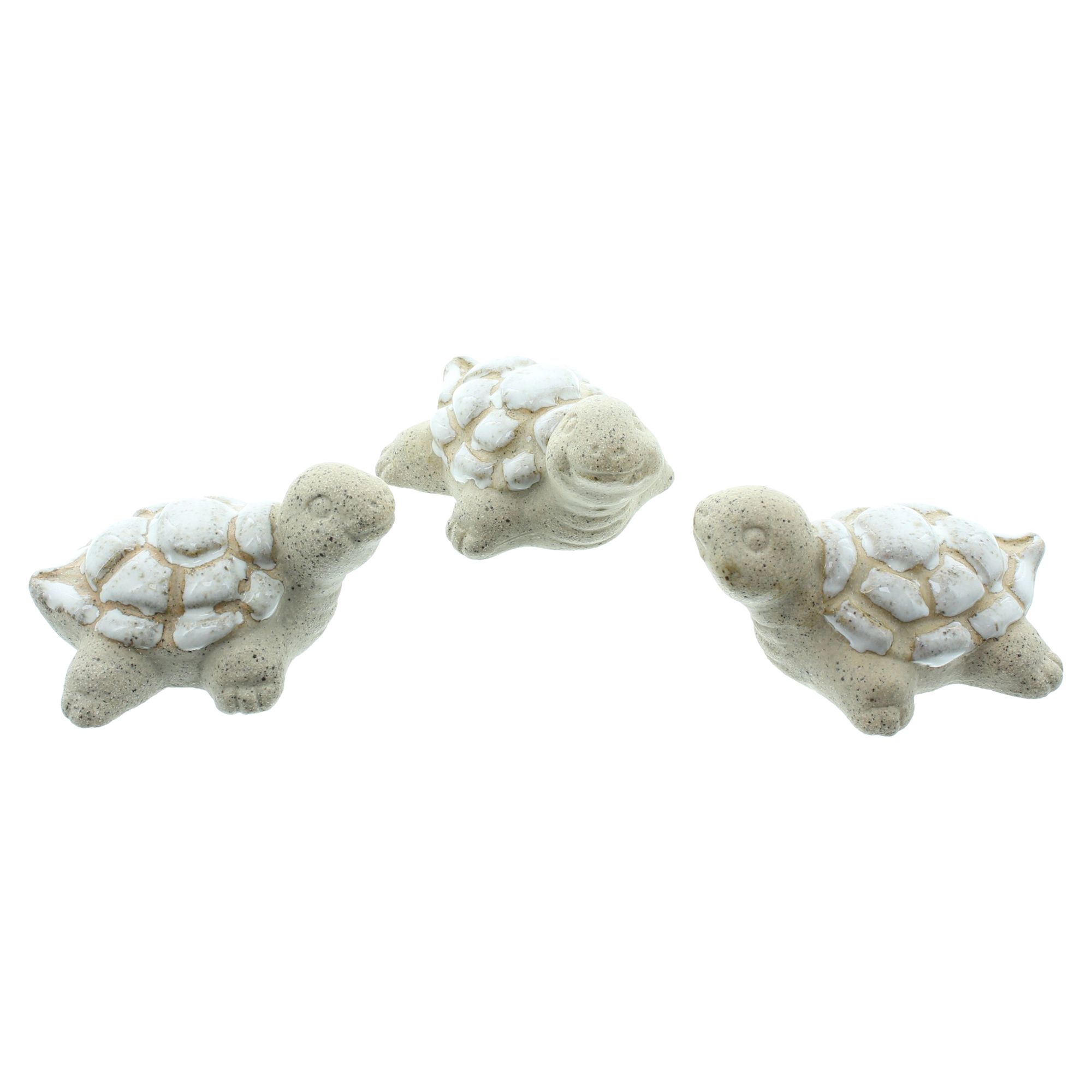 Acheter Lot de 3 figurines "tortue"  dans la boutique en ligne de Frank Flechtwaren pour Figurines de jardin