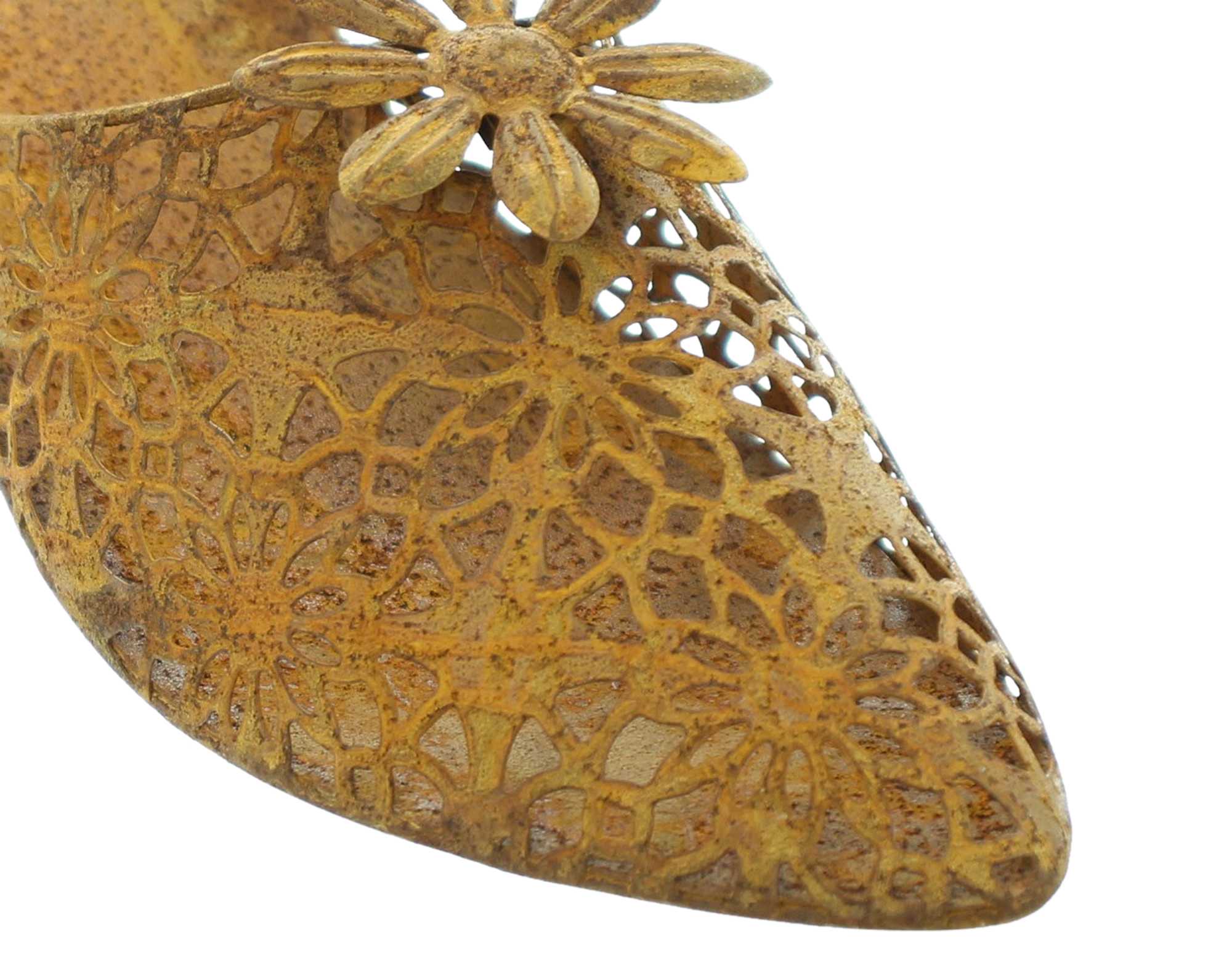 Acheter Chaussure décorative "Flowers"  dans la boutique en ligne de Frank Flechtwaren pour Décorations de jardin