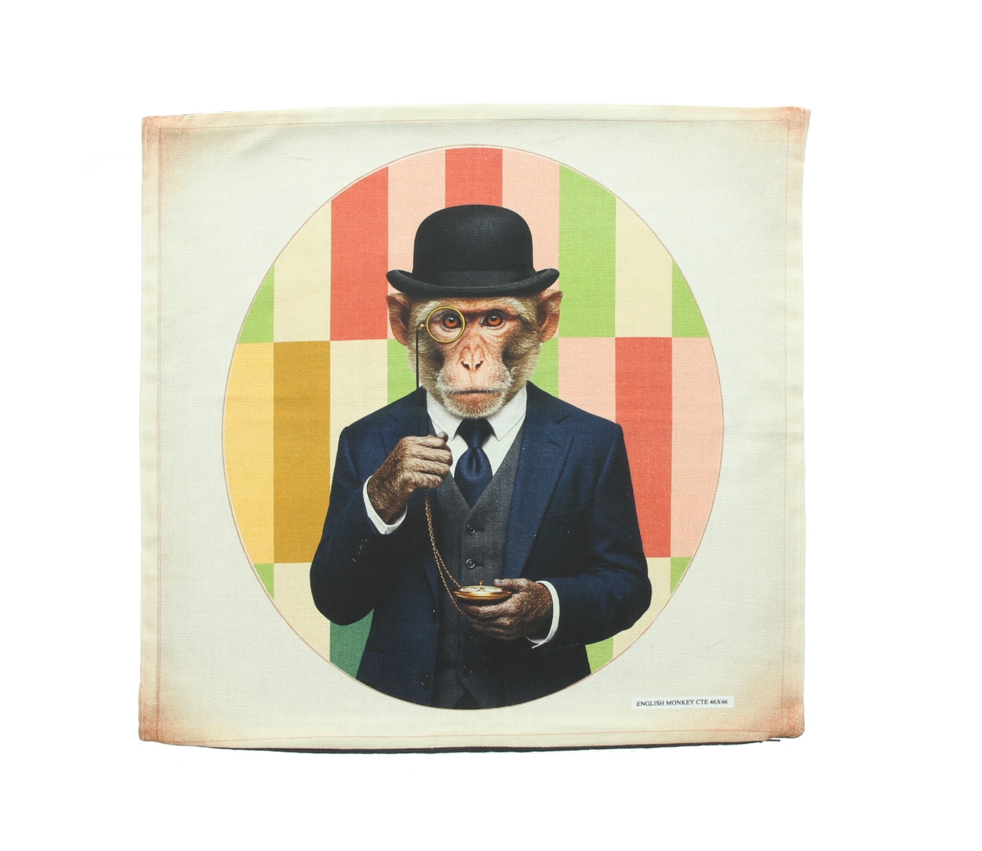 Acheter Housse de coussin "Monkey Charles"  dans la boutique en ligne de Frank Flechtwaren pour Remplissages