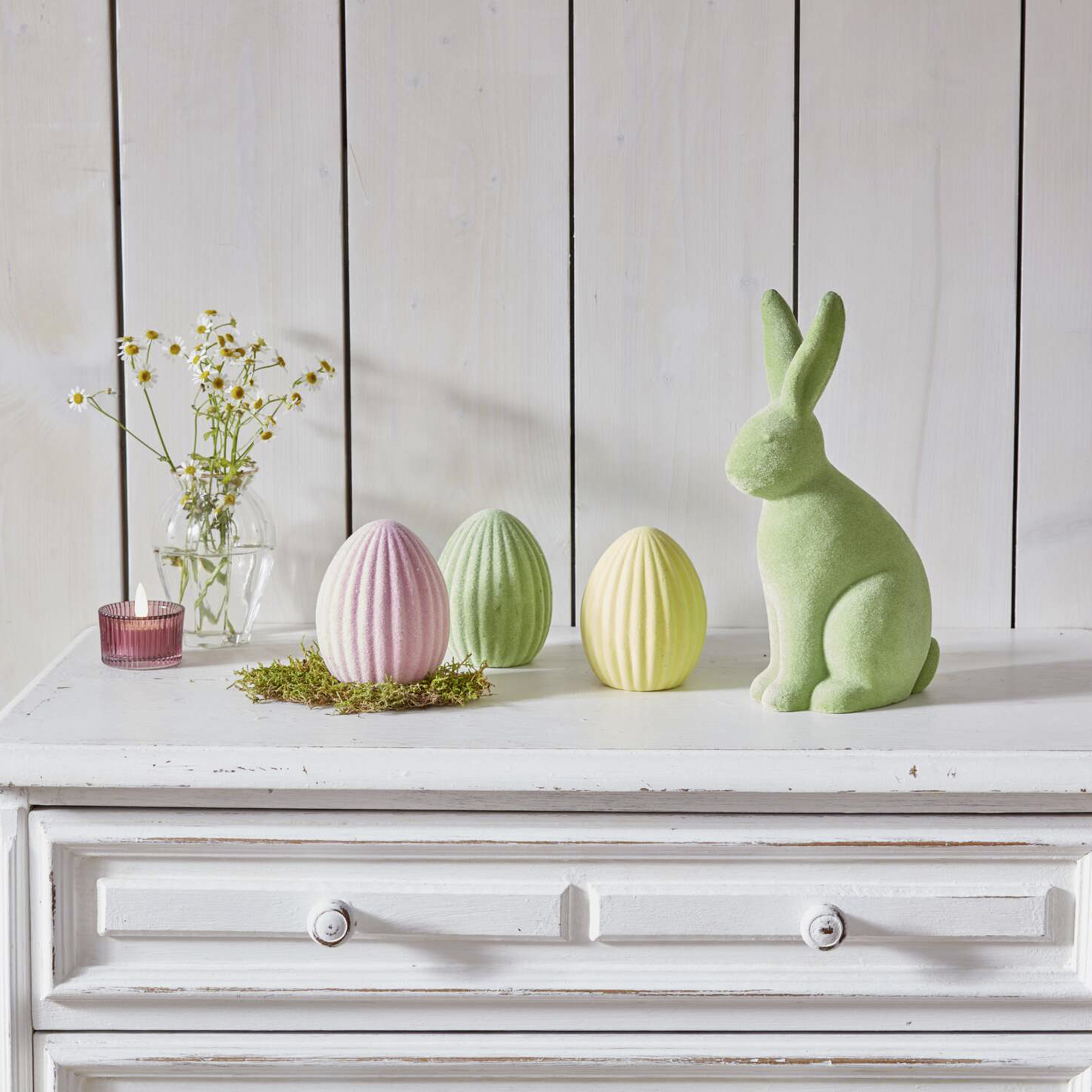 Acheter Lot de 3 oeufs décoratifs "colorés"  dans la boutique en ligne de Frank Flechtwaren