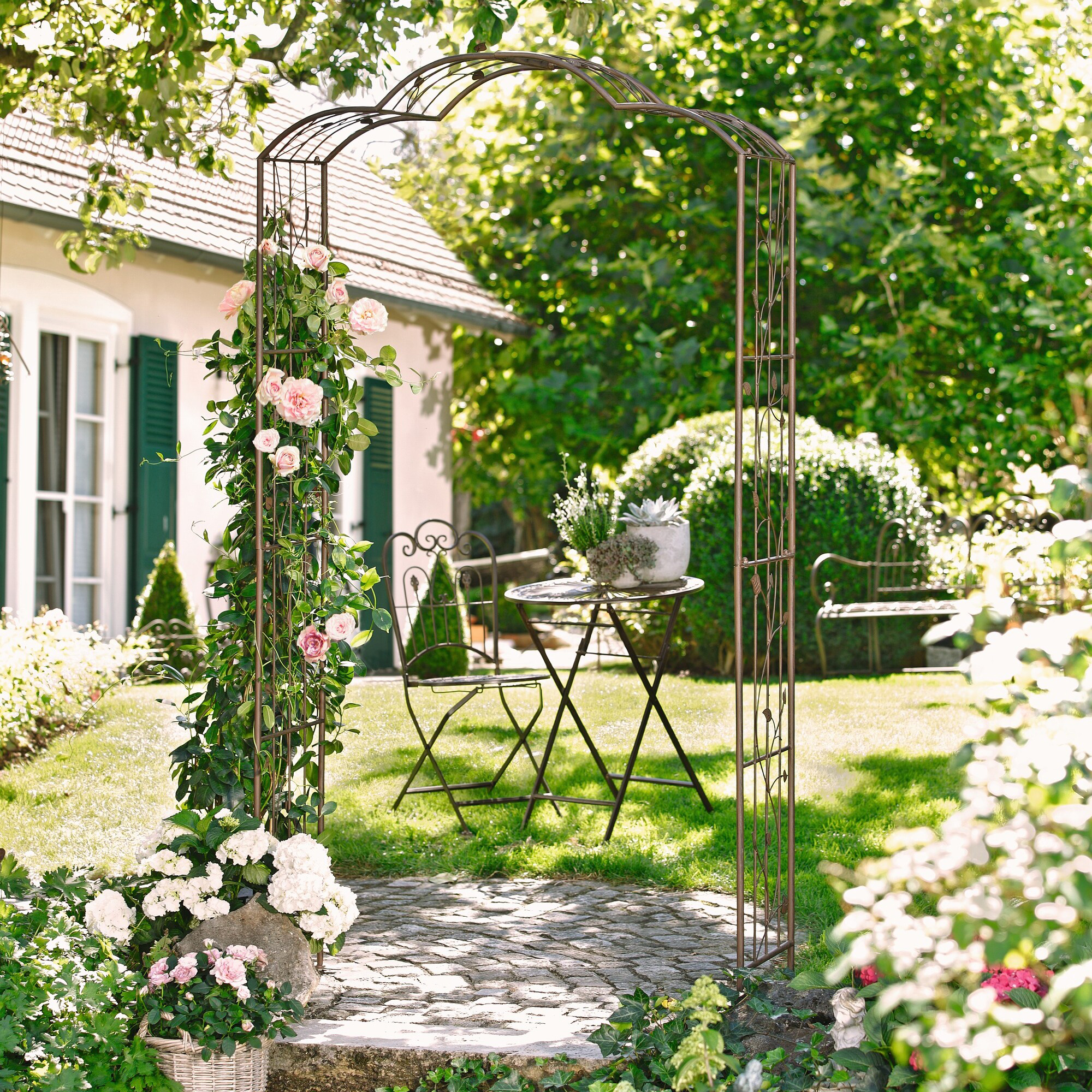 Acheter Arche métal "provençale"  dans la boutique en ligne de Frank Flechtwaren
