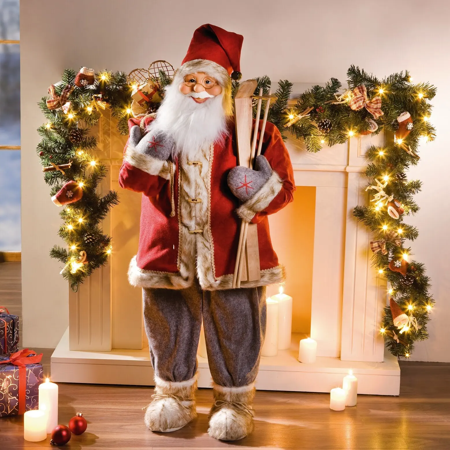 Acheter Père Noël "géant"  dans la boutique en ligne de Frank Flechtwaren