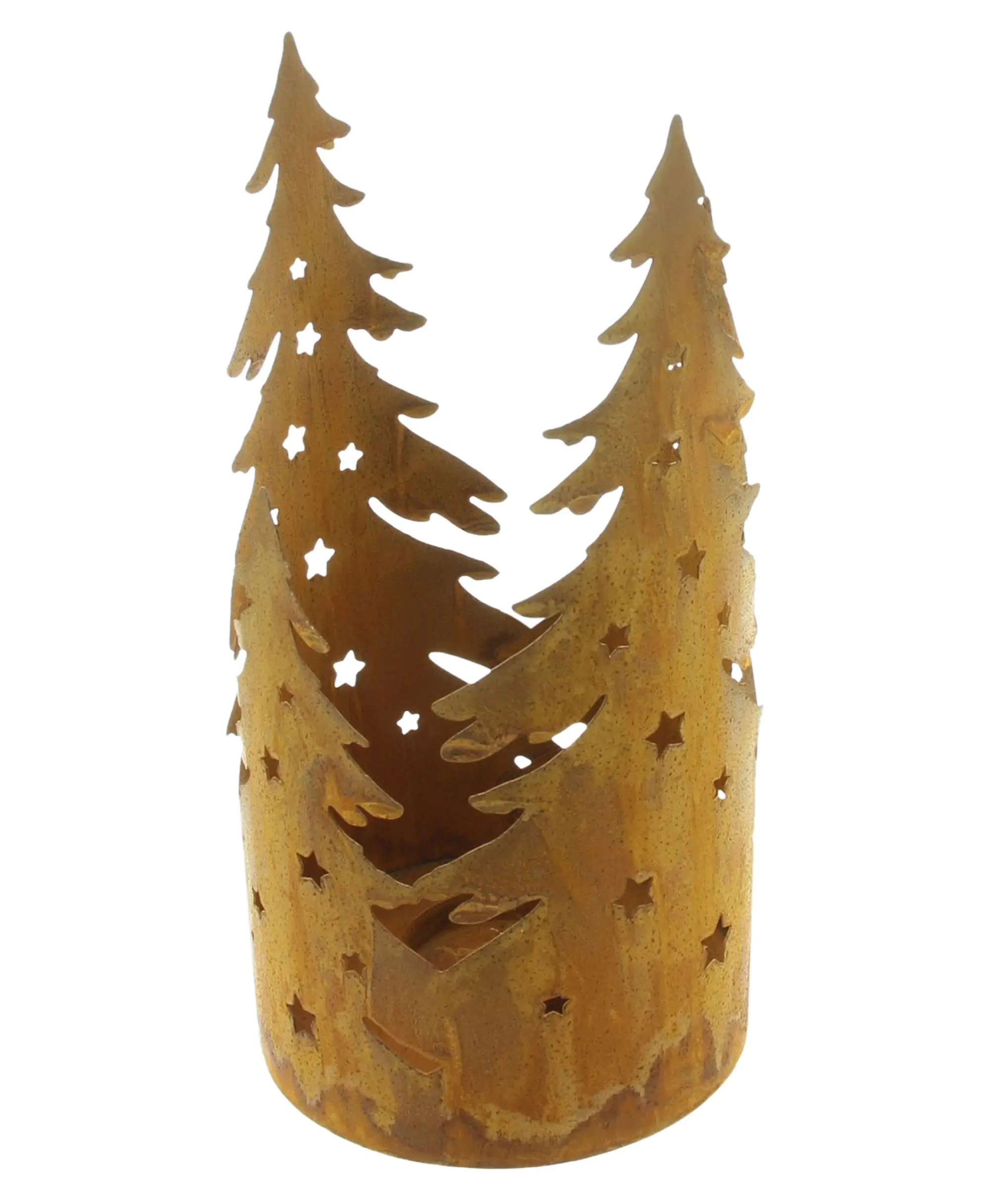 Acheter Photophore "sapins"  dans la boutique en ligne de Frank Flechtwaren pour Décoration de jardin
