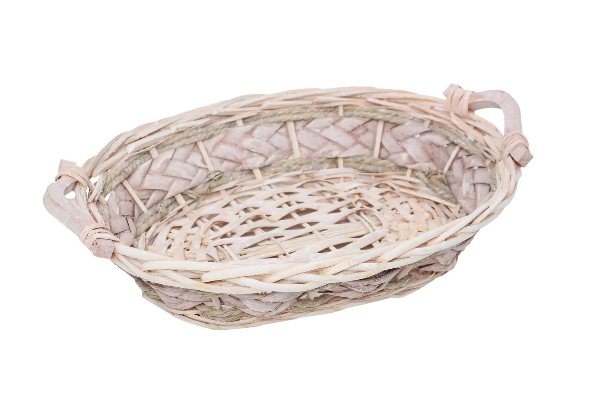 Acheter Coupe déco "cérusé", ovale  dans la boutique en ligne de Frank Flechtwaren pour Coupes