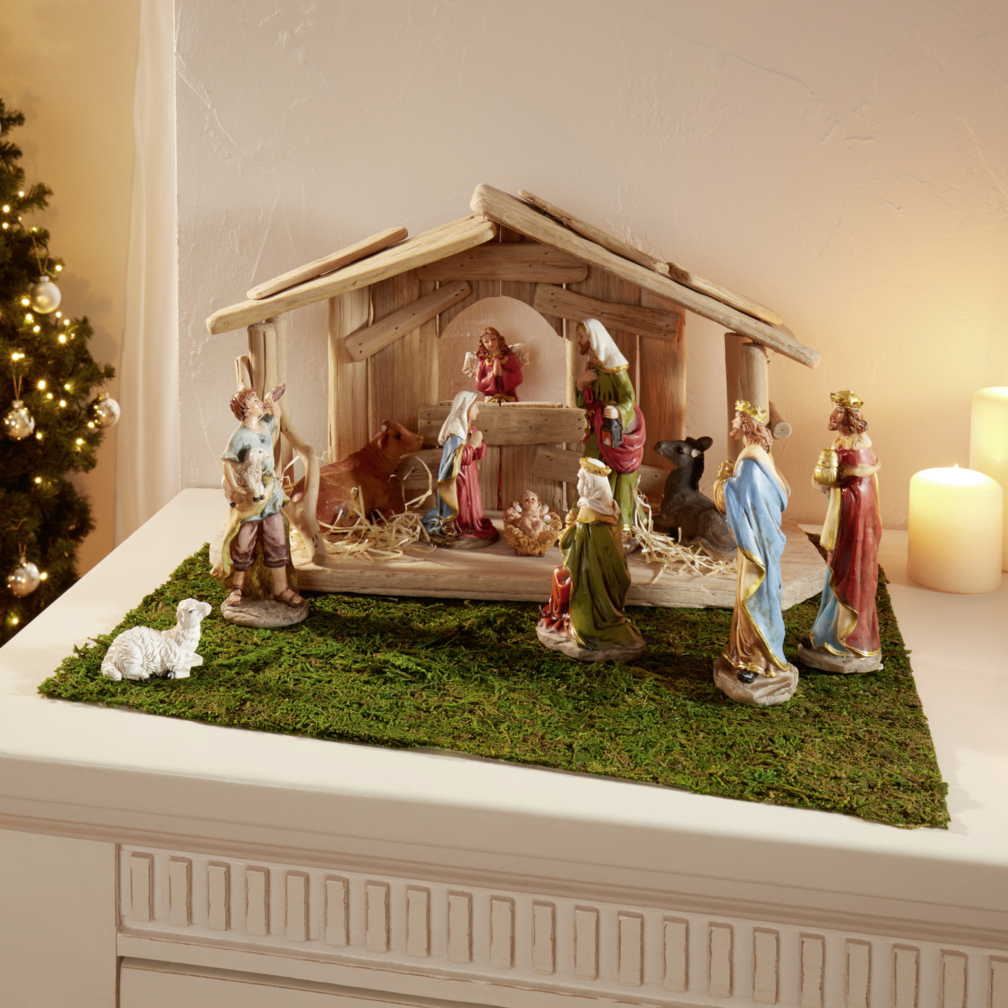 Acheter Crèche de Noël  dans la boutique en ligne de Frank Flechtwaren pour Crèches et figurines
