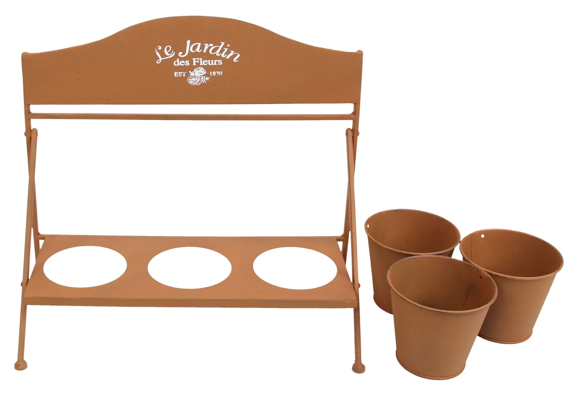 Acheter Pots de fleurs "fleurs", 4 pcs.  dans la boutique en ligne de Frank Flechtwaren pour Pots de fleurs