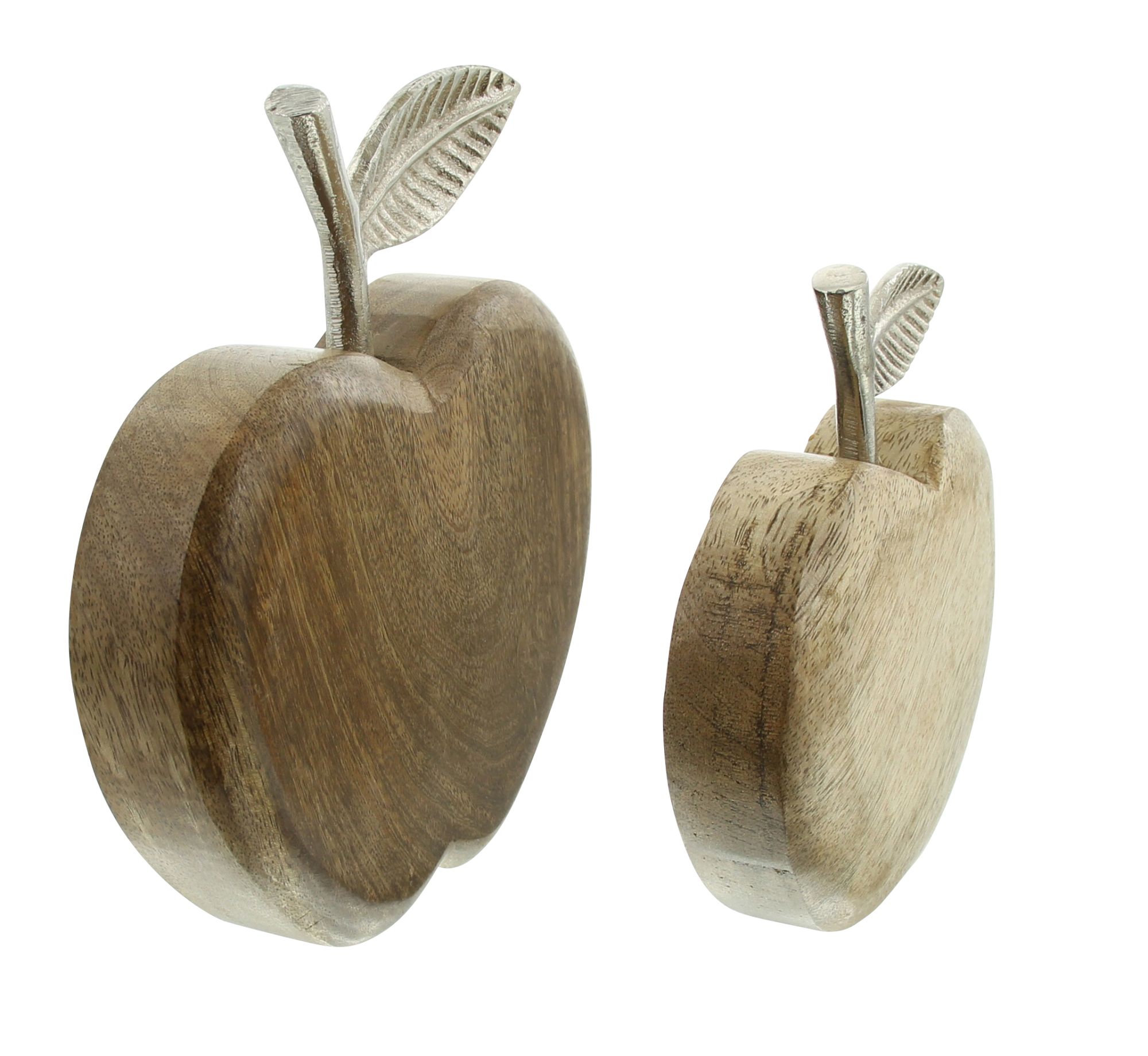 Acheter Lot de 2 pommes "bois de manguier" dans la boutique en ligne de Frank Flechtwaren pour Automne Acheter Lot de 2 pommes "bois de manguier" dans la boutique en ligne de Frank Flechtwaren pour Automne